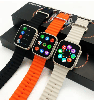 T800 Ultra Smart Watch with Beautiful Strap, Bluetooth Calling Smart Watch, 1.99" Touch Display with Fitness & Outdoor, Health & Medical Tracker, 8 Unique UI Interactions (Orange) T800 Ultra Smart Watch with Beautiful Strap, Bluetooth Calling Smart Watch, 1.99" Touch Display with Fitness & Outdoor, Health & Medical Tracker, 8 Unique UI Interactions (Orange)