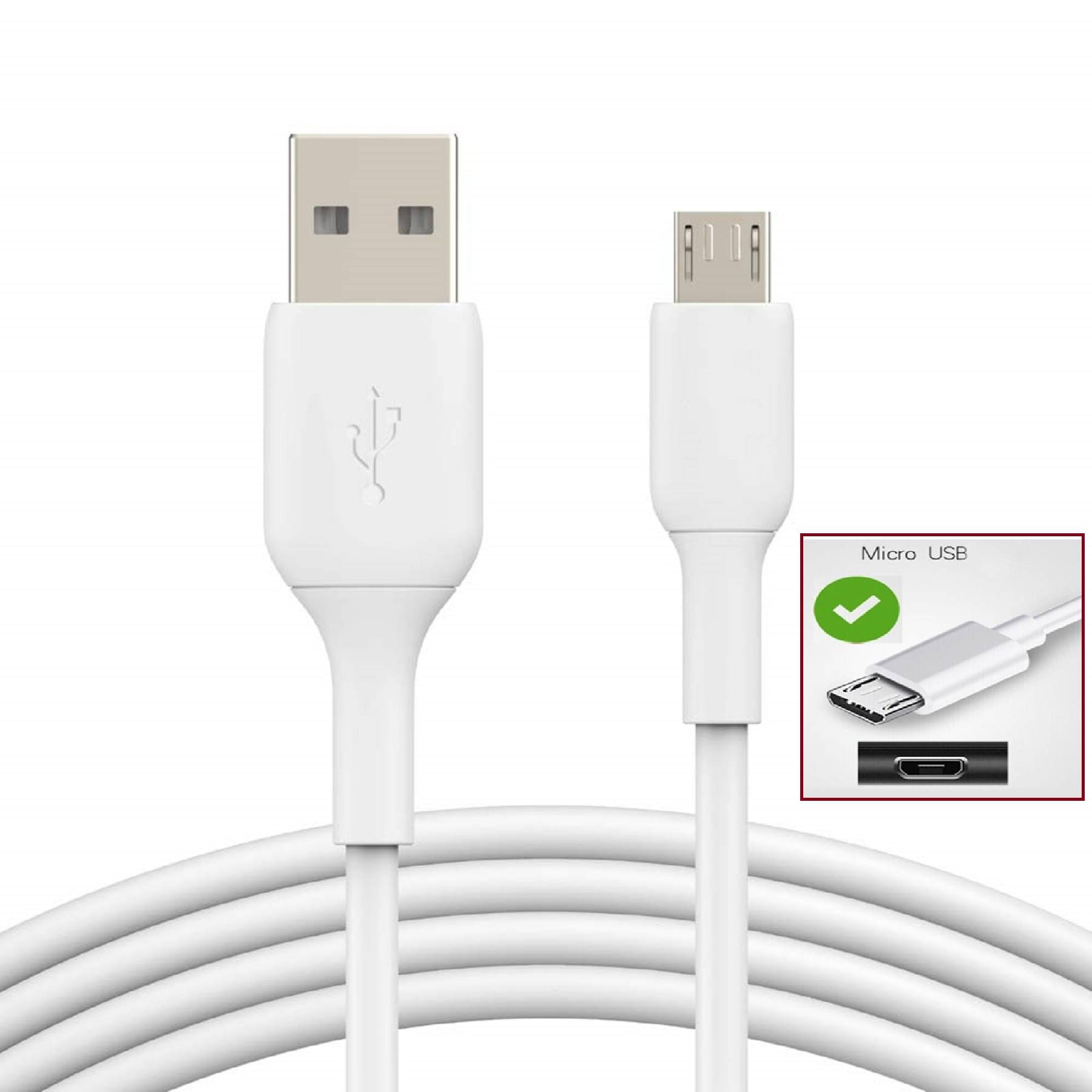     			UniBoss Micro USB Fast Charging USB Cable, Micro USB Data Cable, Quick Fast Charging Cable, Charger Sync Cable, High Speed Transfer Android Smartphones V8 Cable