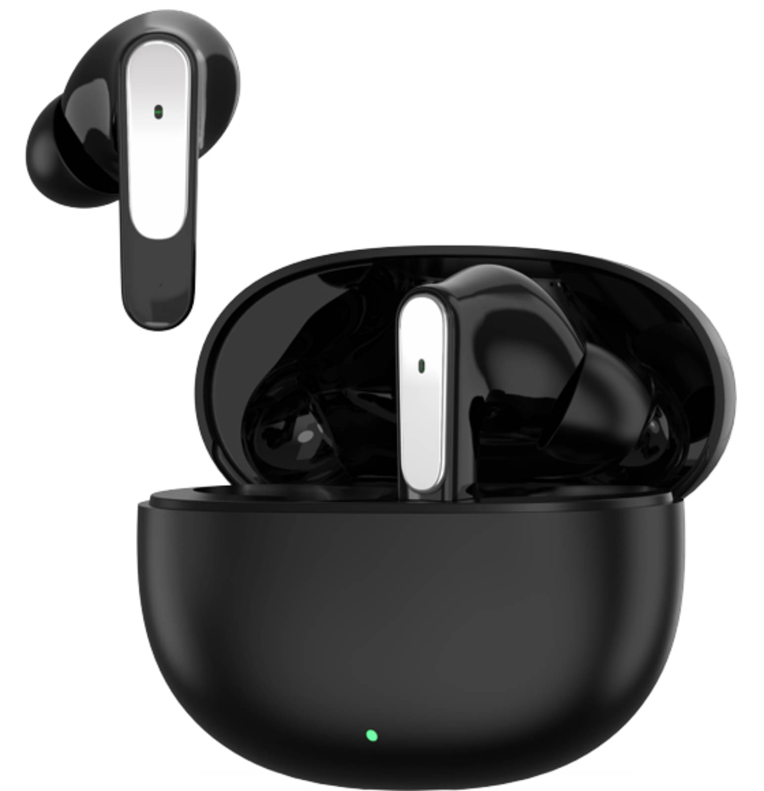     			VEHOP Shine Pro Truly Wireless in Ear Earbuds with 50H Playtime, AI-ENC Mic, 45ms Low Latency Gaming, 13mm Bass Drivers, Type-C Fast Charging, Made in India, Touch Controls, IPX5 Ear Buds TWS