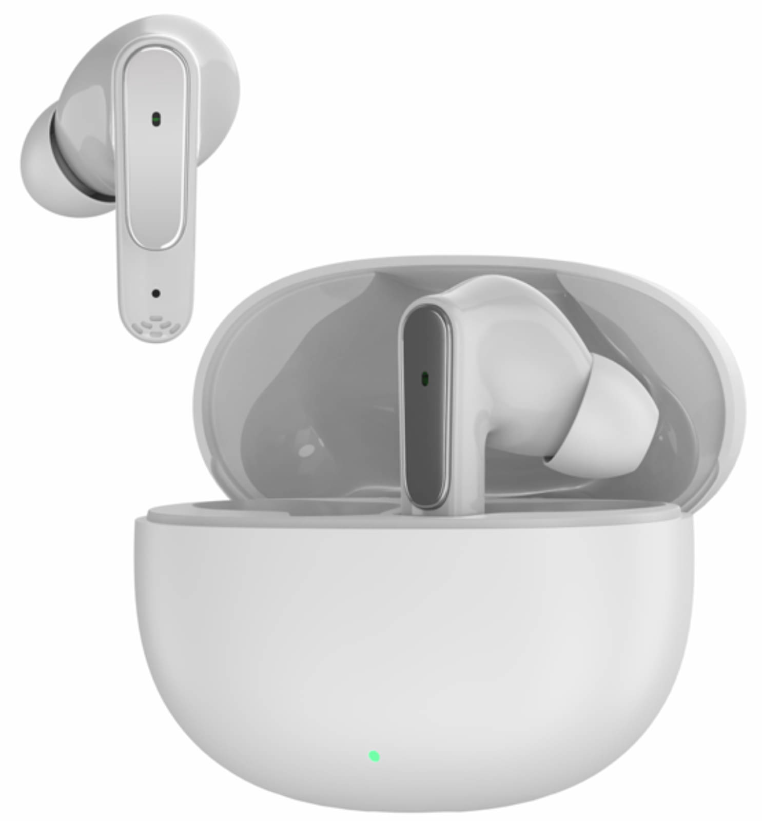     			VEHOP Shine Pro Truly Wireless in Ear Earbuds with 50H Playtime, AI-ENC Mic, 45ms Low Latency Gaming, 13mm Bass Drivers, Type-C Fast Charging, Made in India, Touch Controls, IPX5 Ear Buds TWS