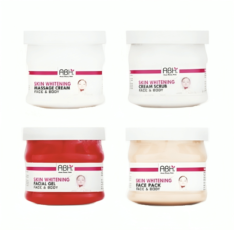 ABH Glow, Whitening & Cleansing 3 Times Use Facial Kit For All Skin Type Orange Massage Kit Combo ( Pack of 4 ) ABH Glow, Whitening & Cleansing 3 Times Use Facial Kit For All Skin Type Orange Massage Kit Combo ( Pack of 4 )