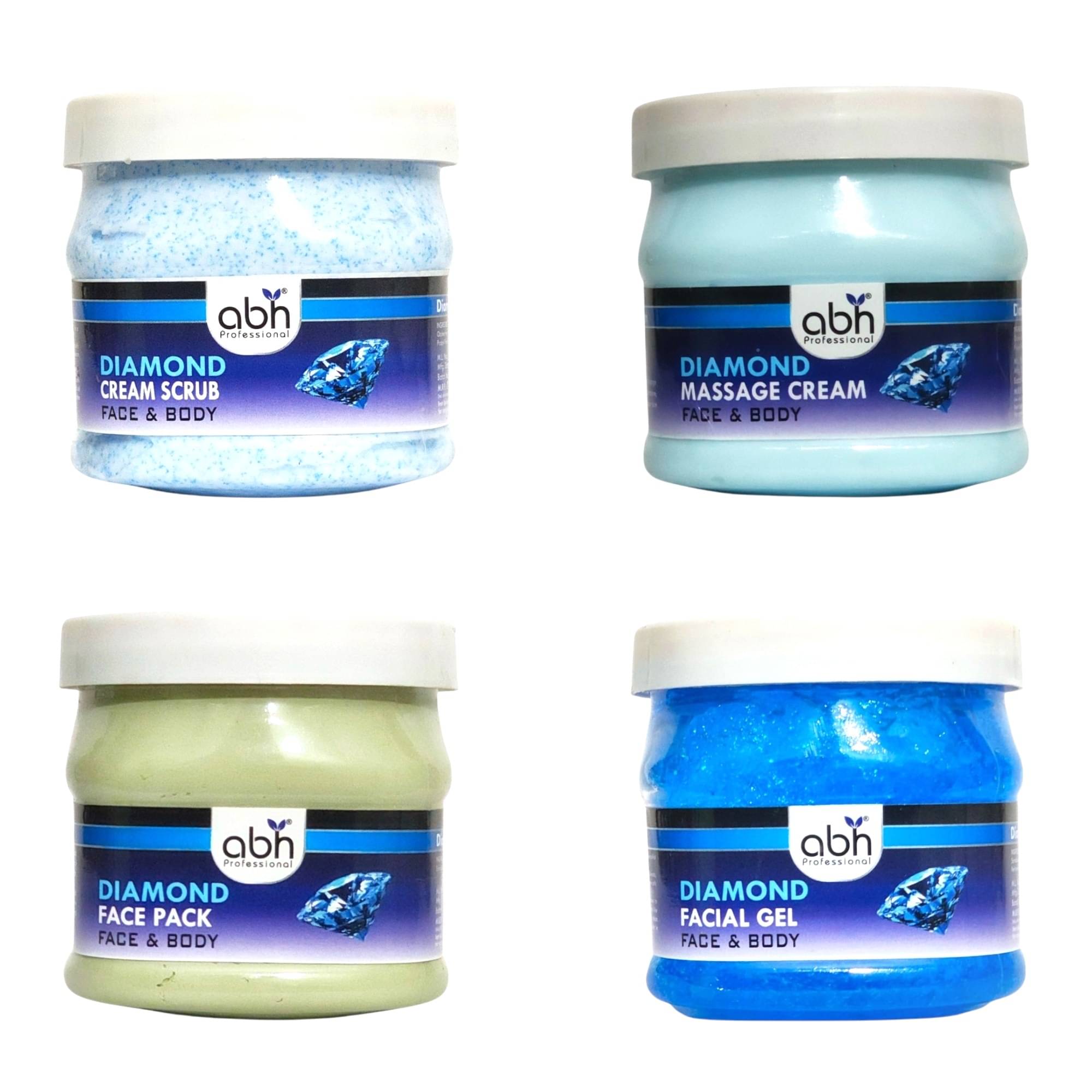     			ABH Skin Polishing & Fairness Boost 3 Times Use Facial Kit For All Skin Type Orange Massage Kit Combo ( Pack of 4 )