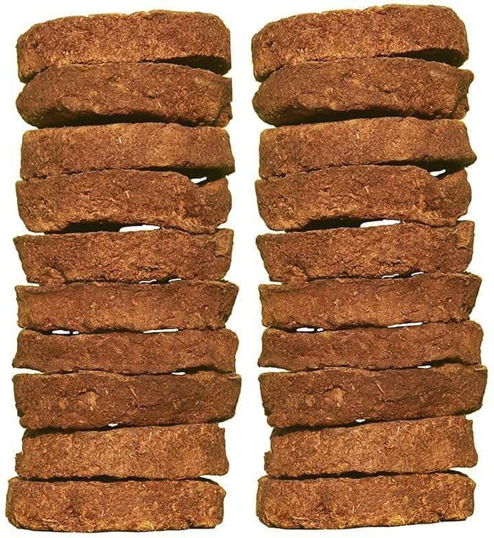 AFAST Cow Dung Cake 20 ( Pack of 20 )
