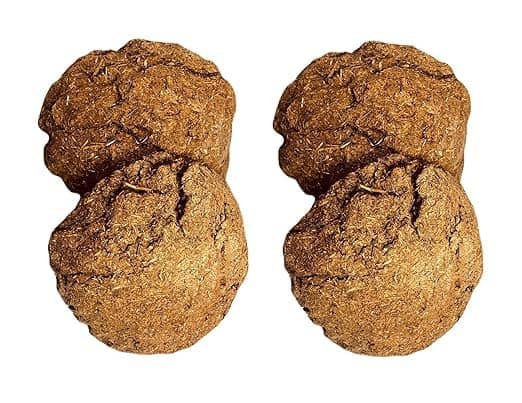 AFAST Cow Dung Cake 4 ( Pack of 4 )