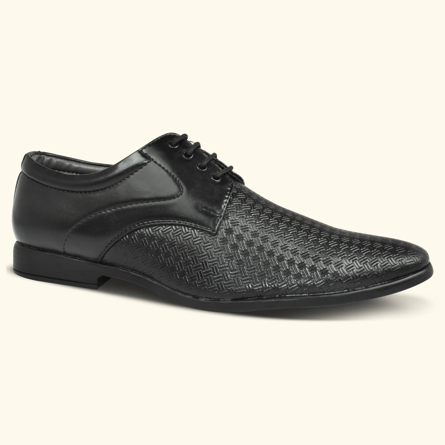     			Ajanta Black Men's Brogue Formal Shoes
