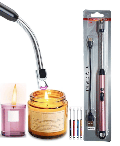     			Amz Deals Multicolor Stainless Steel Kitchen Electric Gas Lighter ( Pack of 1 )