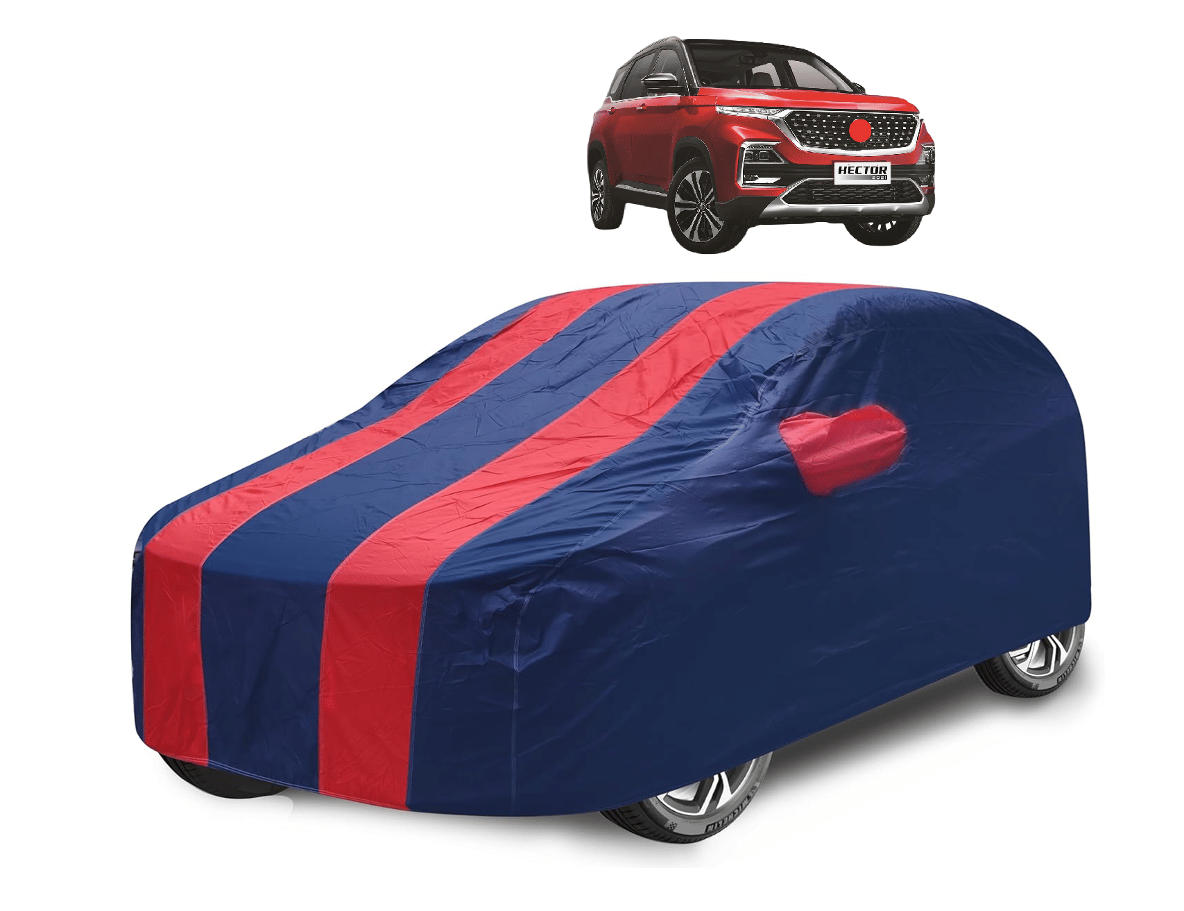 Auto Hub Car Body Cover for Premier All Car Models With Mirror Pocket ( Pack of 1 ) , Red Auto Hub Car Body Cover for Premier All Car Models With Mirror Pocket ( Pack of 1 ) , Red