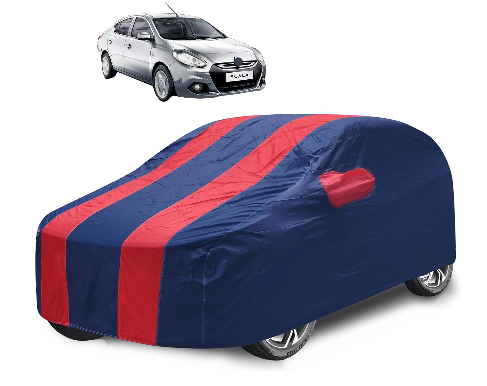 Auto Hub Car Body Cover for Renault All Car Models With Mirror Pocket ( Pack of 1 ) , Red     			Auto Hub Car Body Cover for Renault All Car Models With Mirror Pocket ( Pack of 1 ) , Red