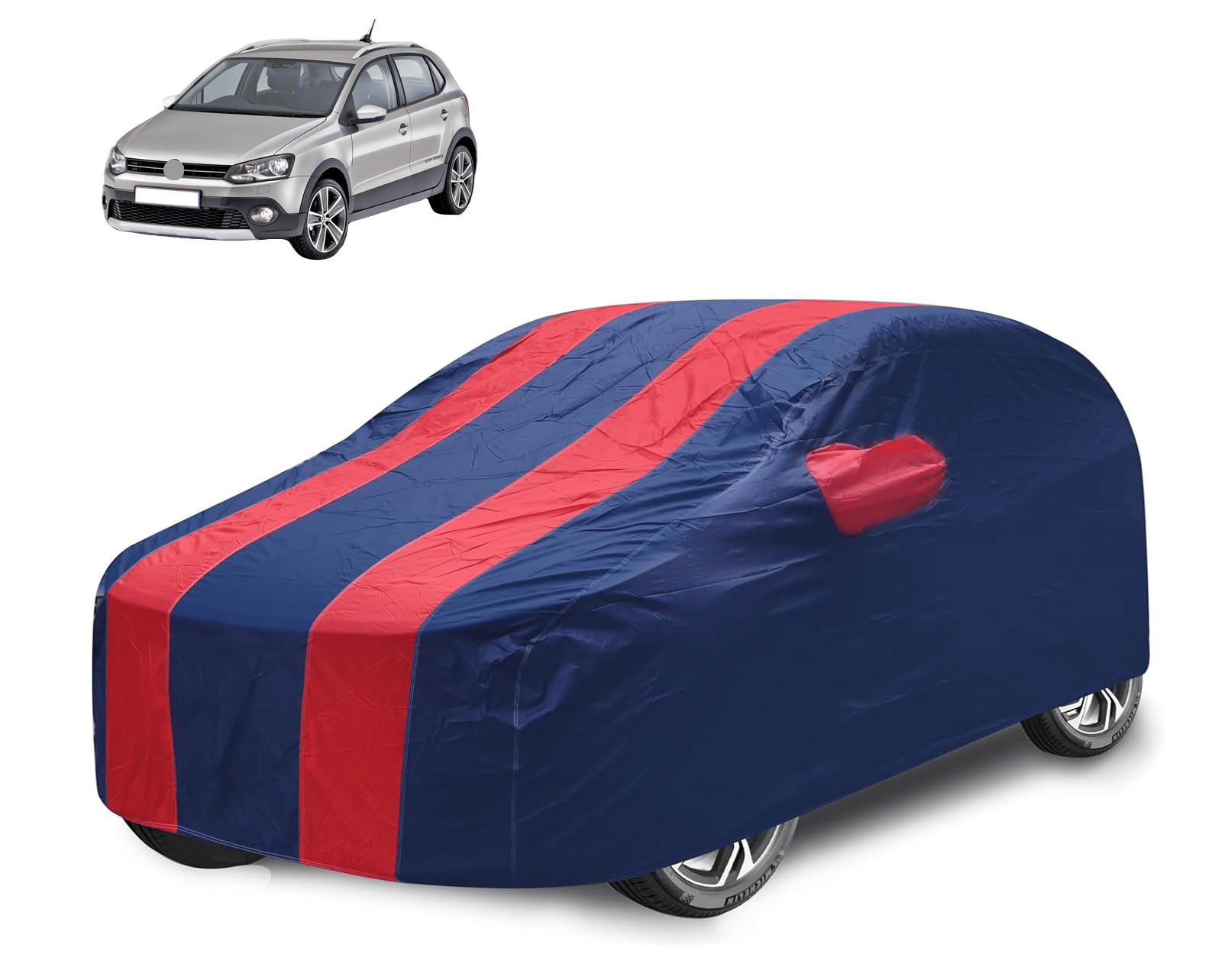 Auto Hub Car Body Cover for Volkswagen All Car Models With Mirror Pocket ( Pack of 1 ) , Red     			Auto Hub Car Body Cover for Volkswagen All Car Models With Mirror Pocket ( Pack of 1 ) , Red