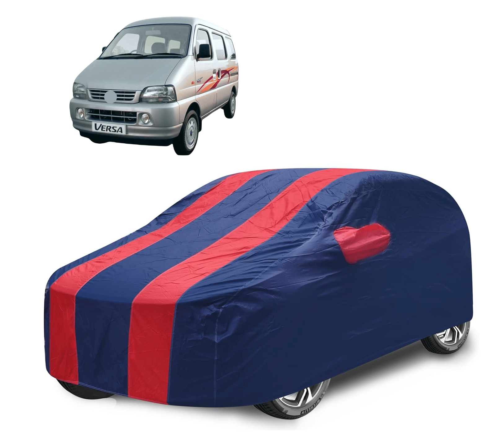     			Auto Hub Car Body Cover for Maruti Suzuki All Car Models With Mirror Pocket ( Pack of 1 ) , Red