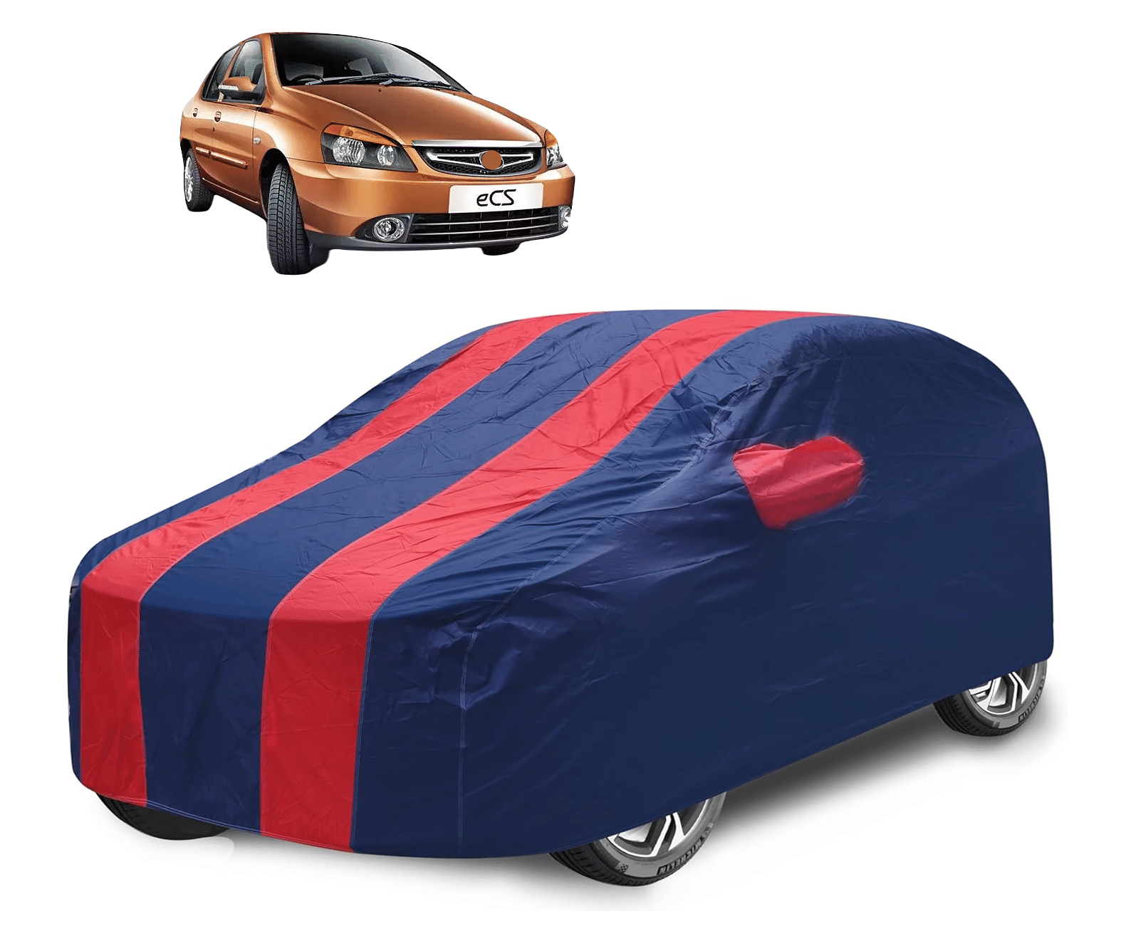 Auto Hub Car Body Cover for Tata All Car Models With Mirror Pocket ( Pack of 1 ) , Red Auto Hub Car Body Cover for Tata All Car Models With Mirror Pocket ( Pack of 1 ) , Red
