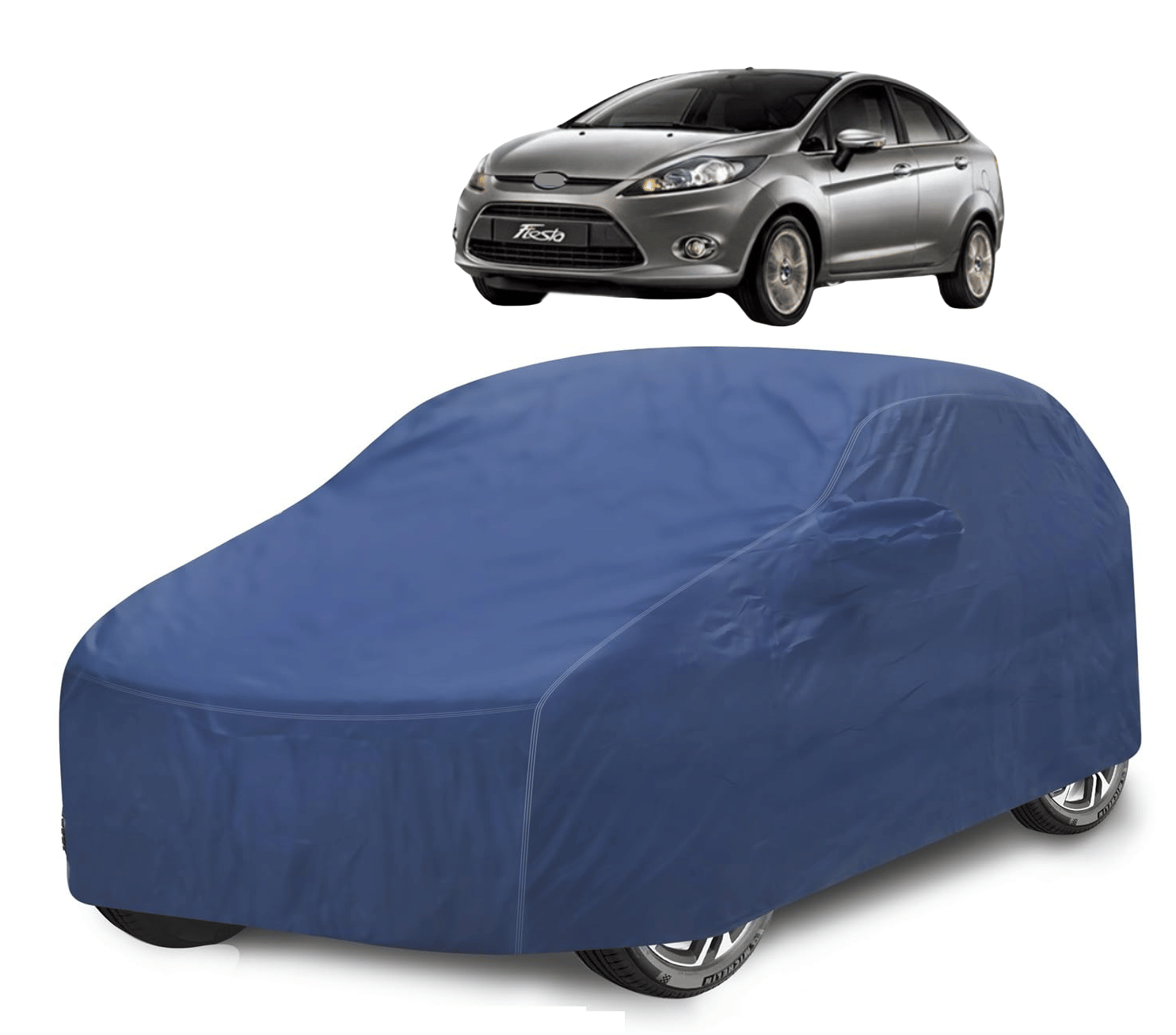 Auto Hub Car Body Cover for Ford All Car Models With Mirror Pocket ( Pack of 1 ) , Blue     			Auto Hub Car Body Cover for Ford All Car Models With Mirror Pocket ( Pack of 1 ) , Blue