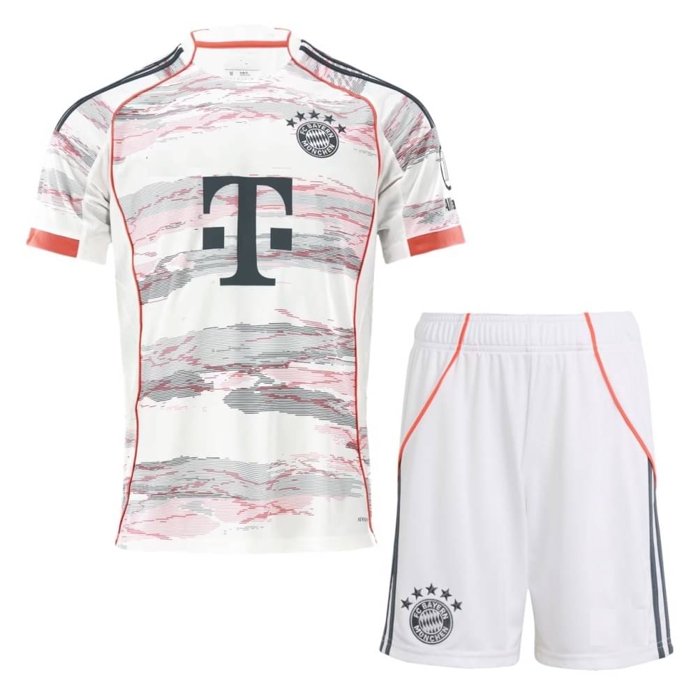 BAYERN MUNIH AWAY SET JERSEY & SHORTS 2025/26  FOR MEN & WOMEN     			BAYERN MUNIH AWAY SET JERSEY & SHORTS 2025/26  FOR MEN & WOMEN