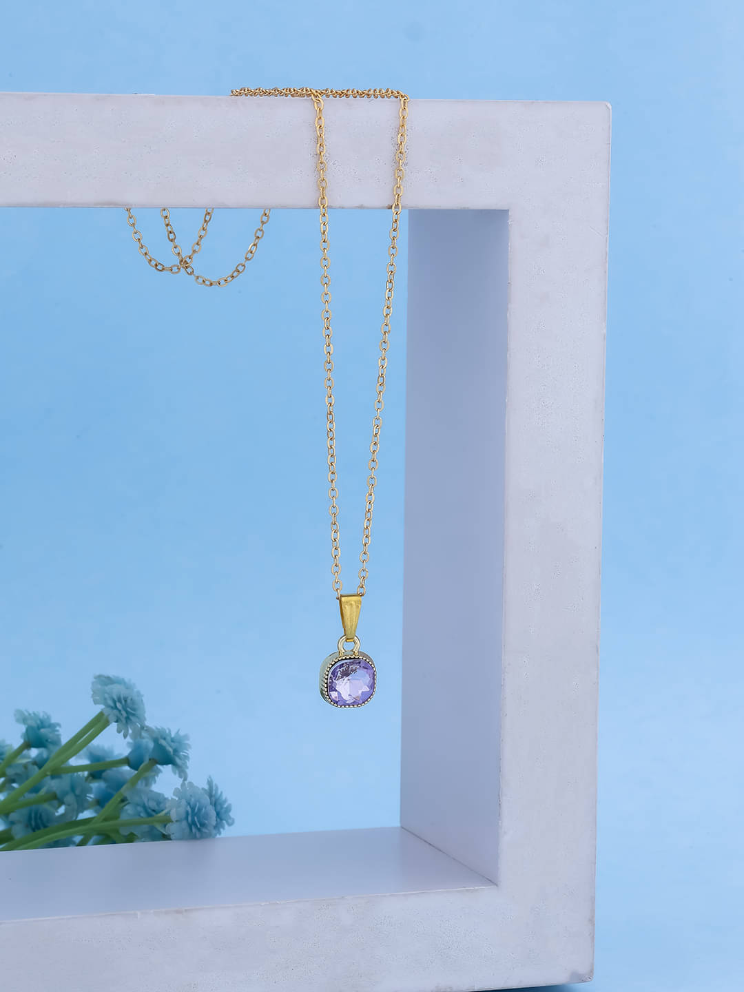     			BRANDSOON Gold Pendant ( Pack of 1 )