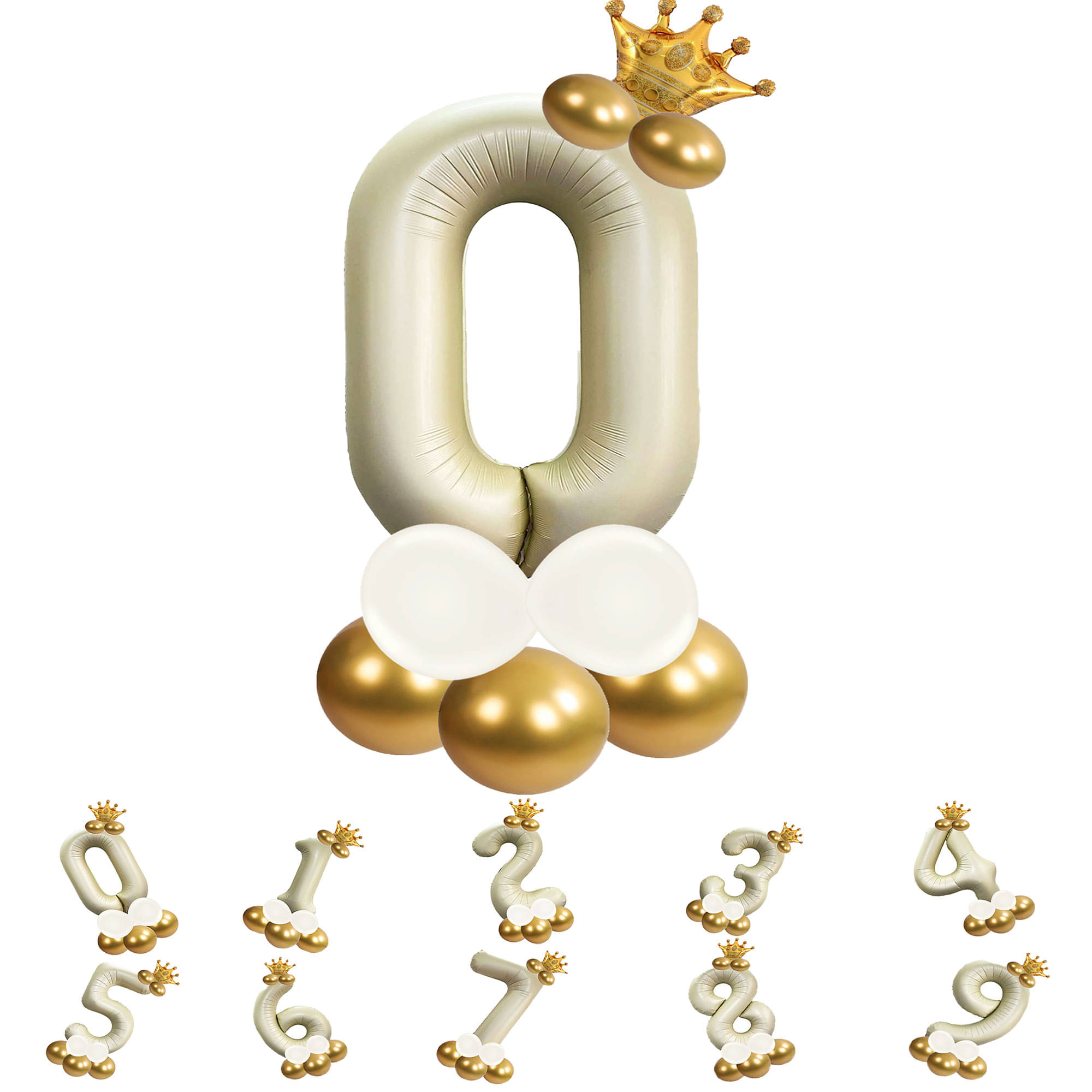 Bubble Bells 0/Zero number 32 Inch Cream Foil Number Balloon For Birthday & Anniversary Decoration Kit,Helium Foil Balloon For Zero Birthday With Crown Metalic Pastel Balloons For Birthday Decoration. Bubble Bells 0/Zero number 32 Inch Cream Foil Number Balloon For Birthday & Anniversary Decoration Kit,Helium Foil Balloon For Zero Birthday With Crown Metalic Pastel Balloons For Birthday Decoration.