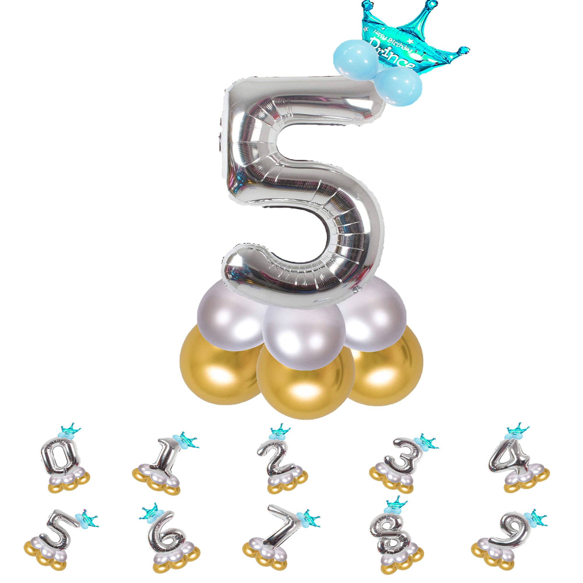 Bubble Bells 5/Five number 32 Inch Silver Color Foil Number Balloon For Birthday & Anniversary Decoration Kit,Helium Foil Balloon For Five Birthday With Crown Metalic Pastel Balloons For Birthday Decoration. Bubble Bells 5/Five number 32 Inch Silver Color Foil Number Balloon For Birthday & Anniversary Decoration Kit,Helium Foil Balloon For Five Birthday With Crown Metalic Pastel Balloons For Birthday Decoration.