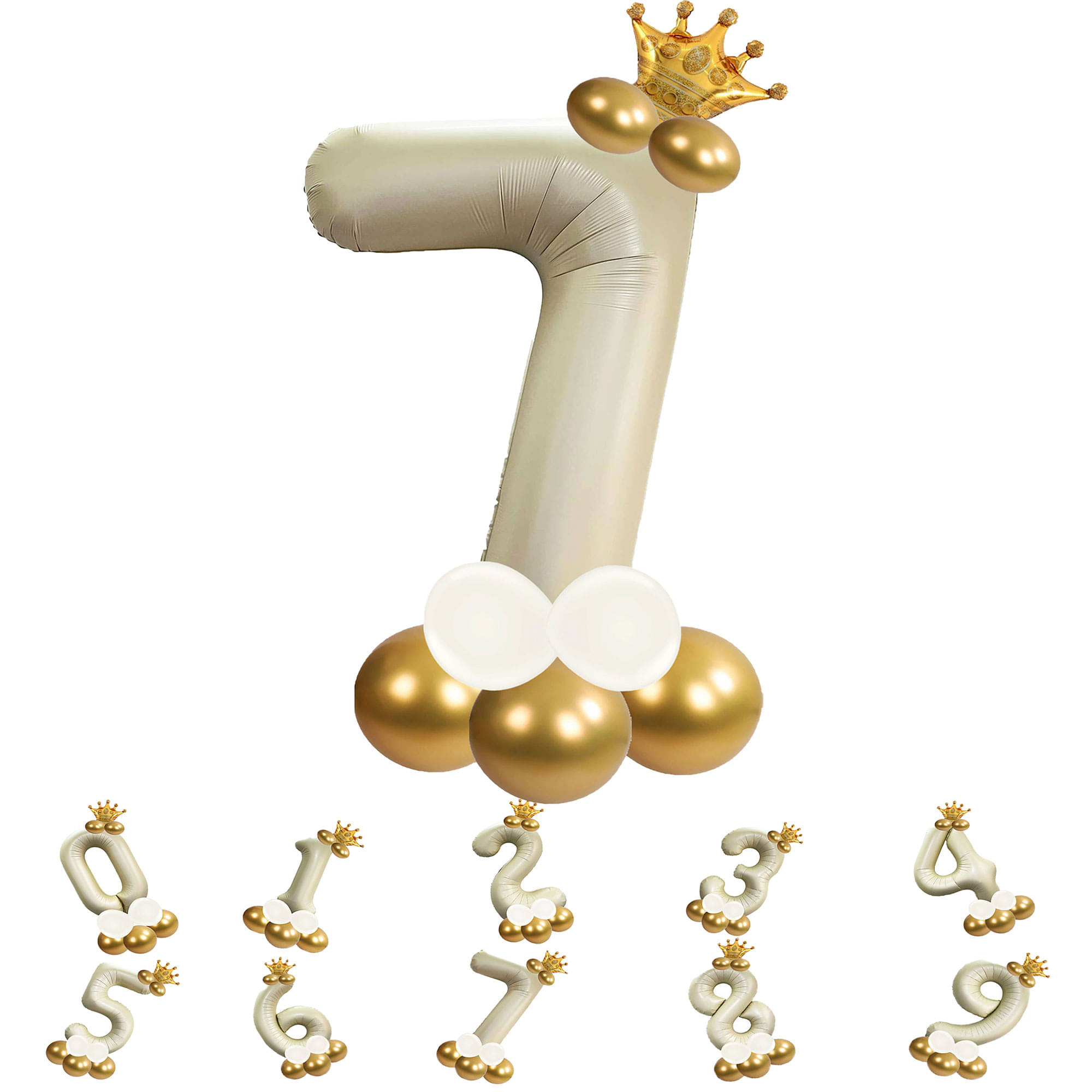 Bubble Bells 7/Seven number 32 Inch Cream Foil Number Balloon For Birthday & Anniversary Decoration Kit,Helium Foil Balloon For Seven Birthday With Crown Metalic Pastel Balloons For Birthday Decoration. Bubble Bells 7/Seven number 32 Inch Cream Foil Number Balloon For Birthday & Anniversary Decoration Kit,Helium Foil Balloon For Seven Birthday With Crown Metalic Pastel Balloons For Birthday Decoration.