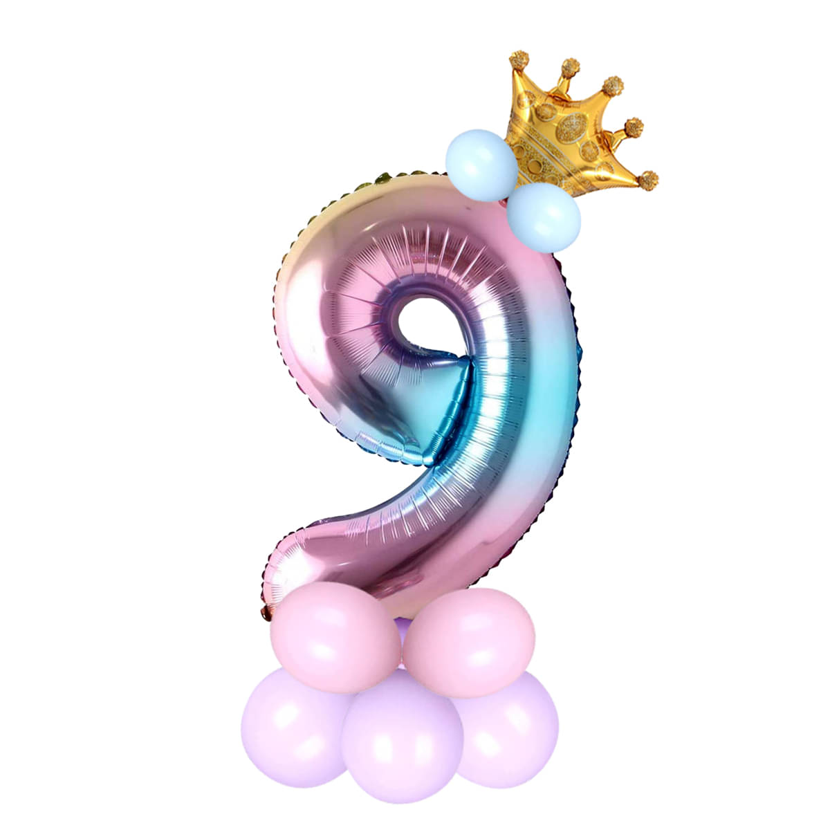 Bubble Bells 9/Nine number 32 Inch Multi-Color Foil Number Balloon For Birthday & Anniversary Decoration Kit,Helium Foil Balloon For Nine Birthday With Crown Metalic Pastel Balloons For Birthday Decoration. Bubble Bells 9/Nine number 32 Inch Multi-Color Foil Number Balloon For Birthday & Anniversary Decoration Kit,Helium Foil Balloon For Nine Birthday With Crown Metalic Pastel Balloons For Birthday Decoration.