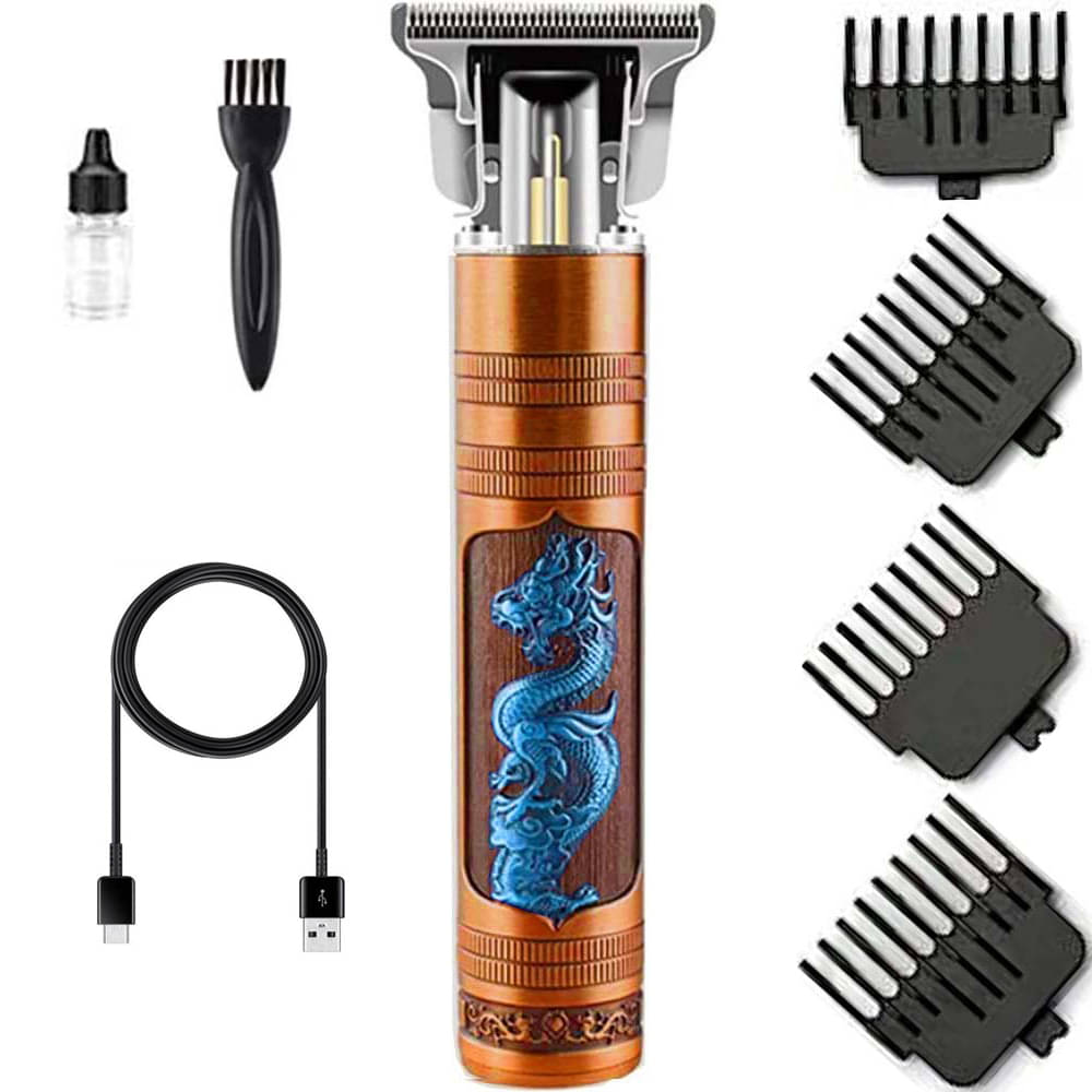     			CRS TRIMMER Silver Cordless Beard Trimmer With 45 minutes Runtime