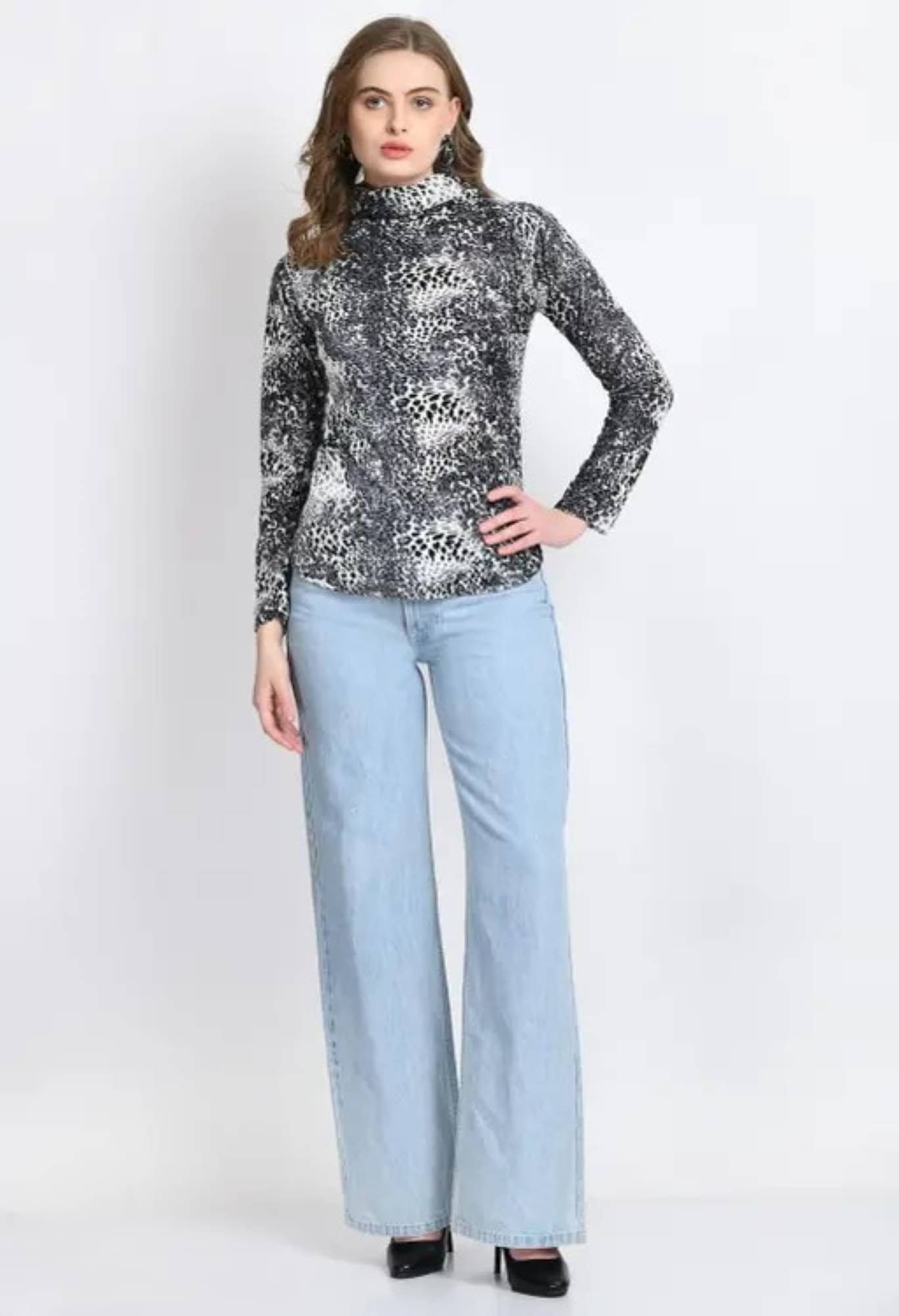     			Divine Bezz Women's Velvet Corset Top ( Grey )
