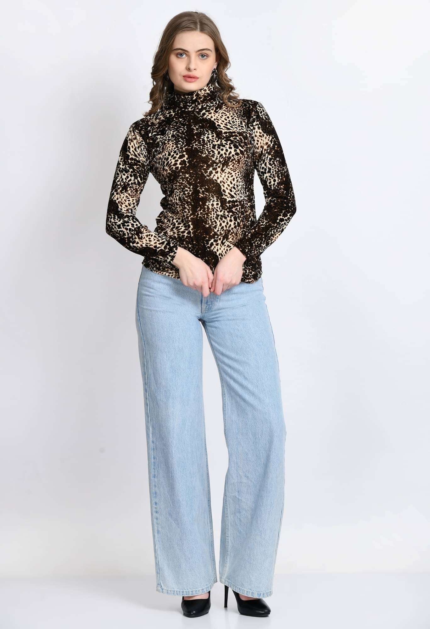 Divine Bezz Women's Velvet Corset Top ( Brown ) Divine Bezz Women's Velvet Corset Top ( Brown )