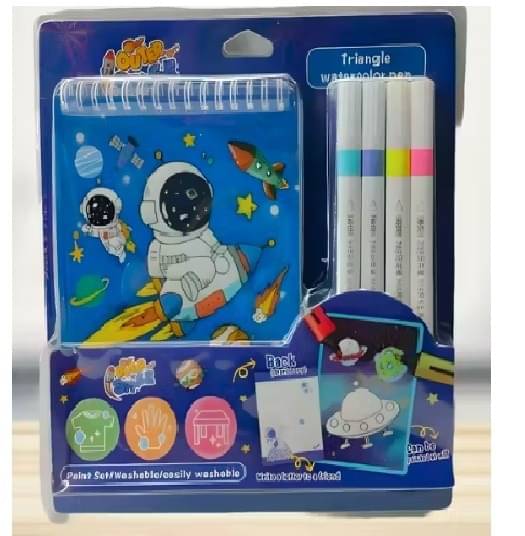     			Eclet Set of 1 Coloring Book with Sketch Pen,Sketch Book For Children,Cover for Kids