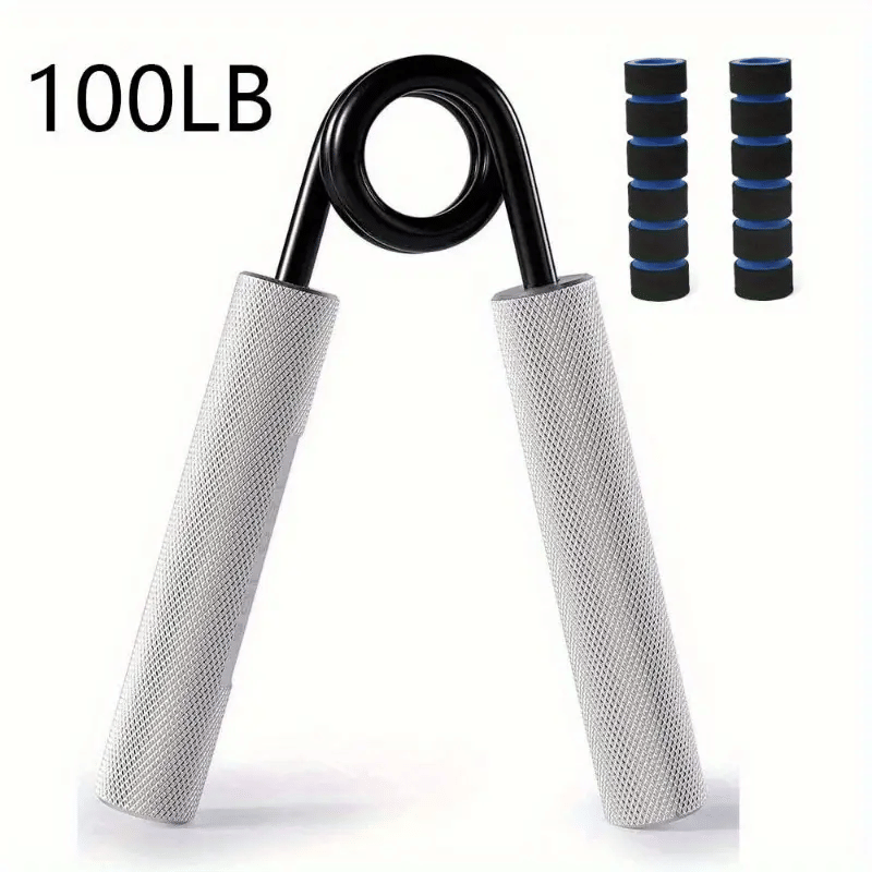     			Gjshop Hand Exerciser 100 lB (V Shape) Hand Grip Strengthener with Foam Handle