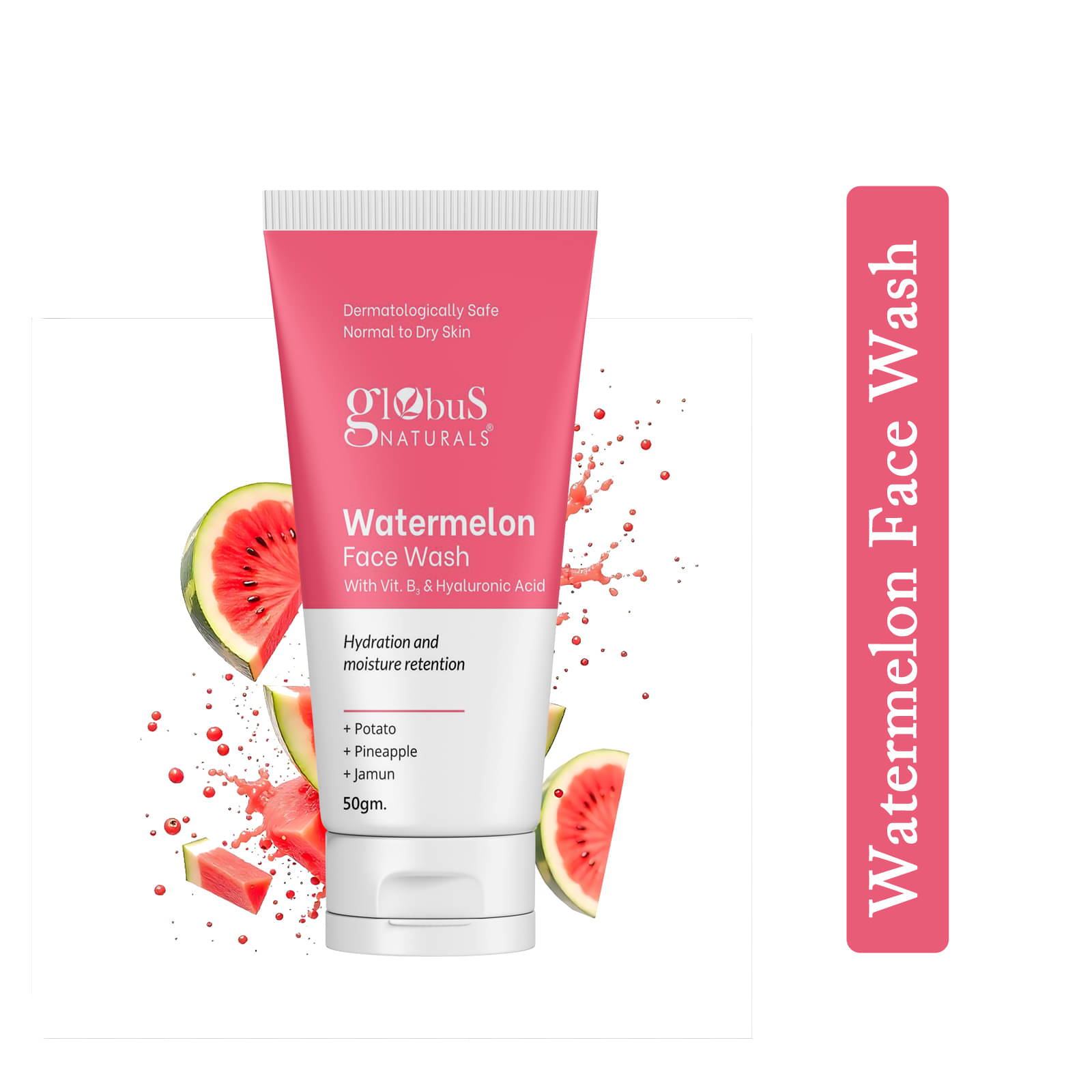     			Globus Naturals - Daily Use Face Wash For All Skin Type ( Pack of 1 )