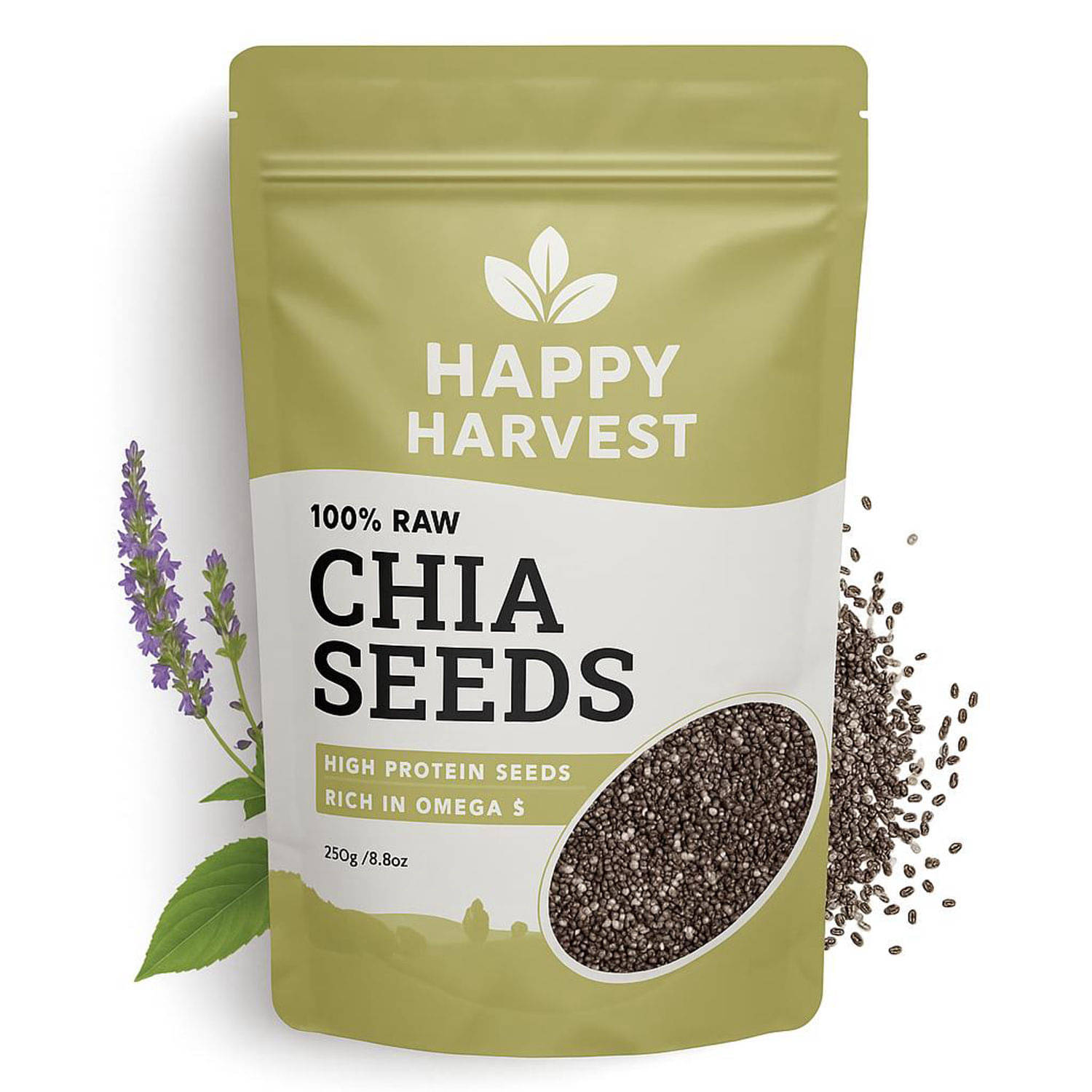 HAPPY HARVEST Chia Seeds 250 g HAPPY HARVEST Chia Seeds 250 g