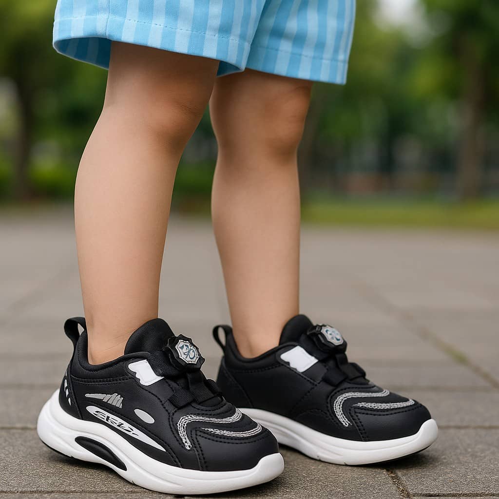ICONIC ME - Black Boy's Sneakers ( 1 Pair ) - Casual Shoes | Buy online on ZillyBuy