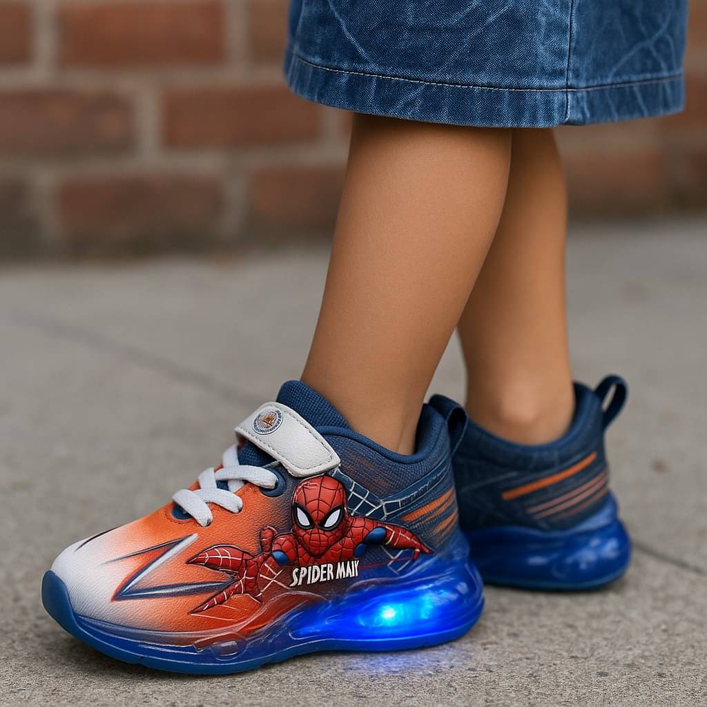     			ICONIC ME - Multicolor Boy's LED Shoes ( 1 Pair )