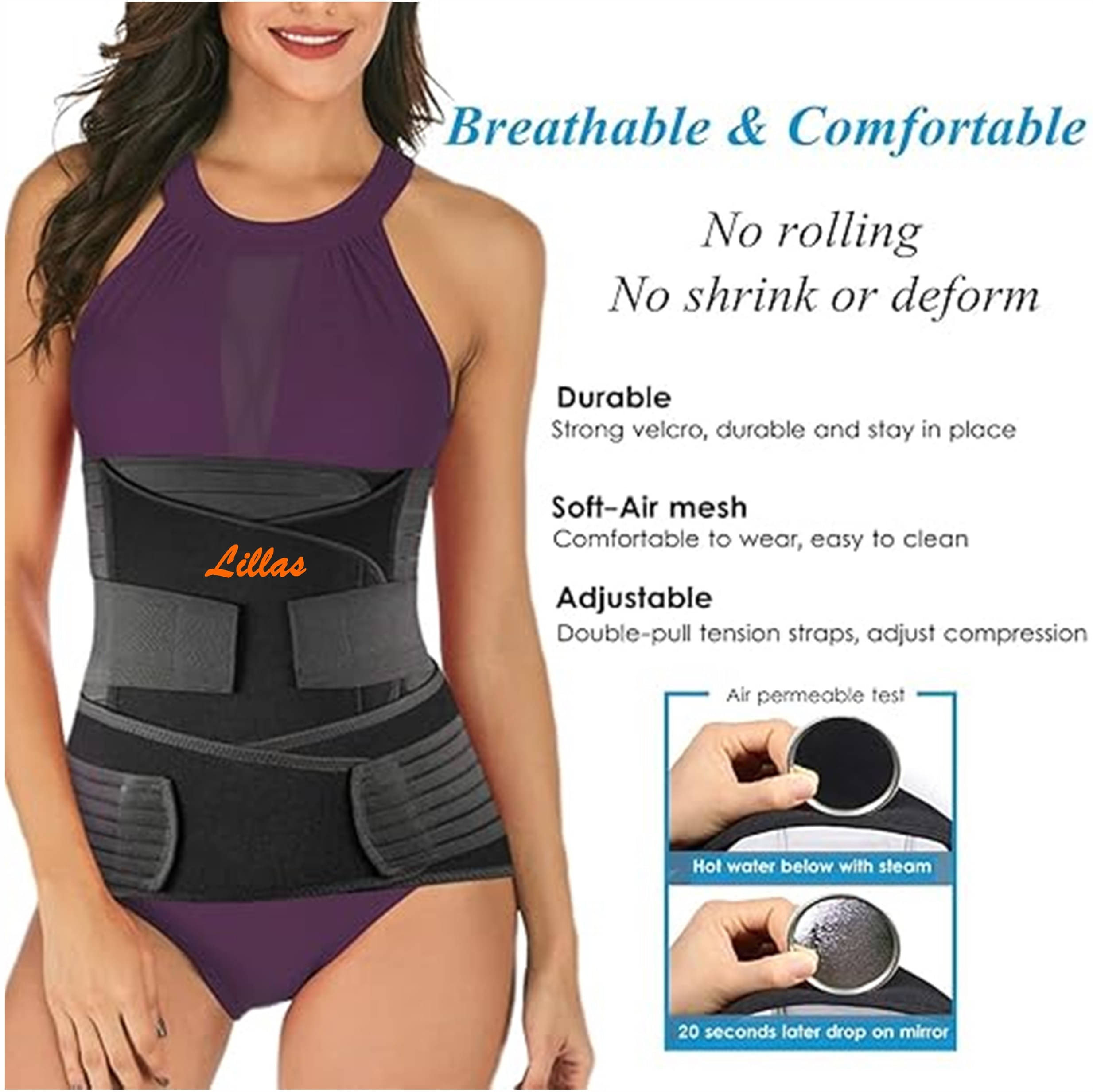     			Lillas Smart Series Abdominal Support Free Size