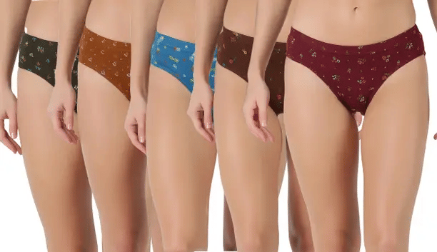Louis Craft Cotton Lycra Hipster ( Multicolor3 , Pack of 5 ) Louis Craft Cotton Lycra Hipster ( Multicolor3 , Pack of 5 )