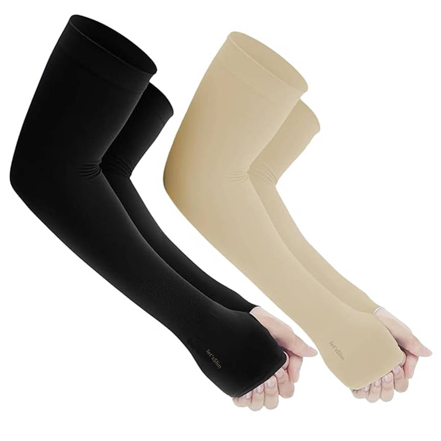 Milujilu Multicolor Solid Riding Sleeves ( Set of 2 ) Milujilu Multicolor Solid Riding Sleeves ( Set of 2 )