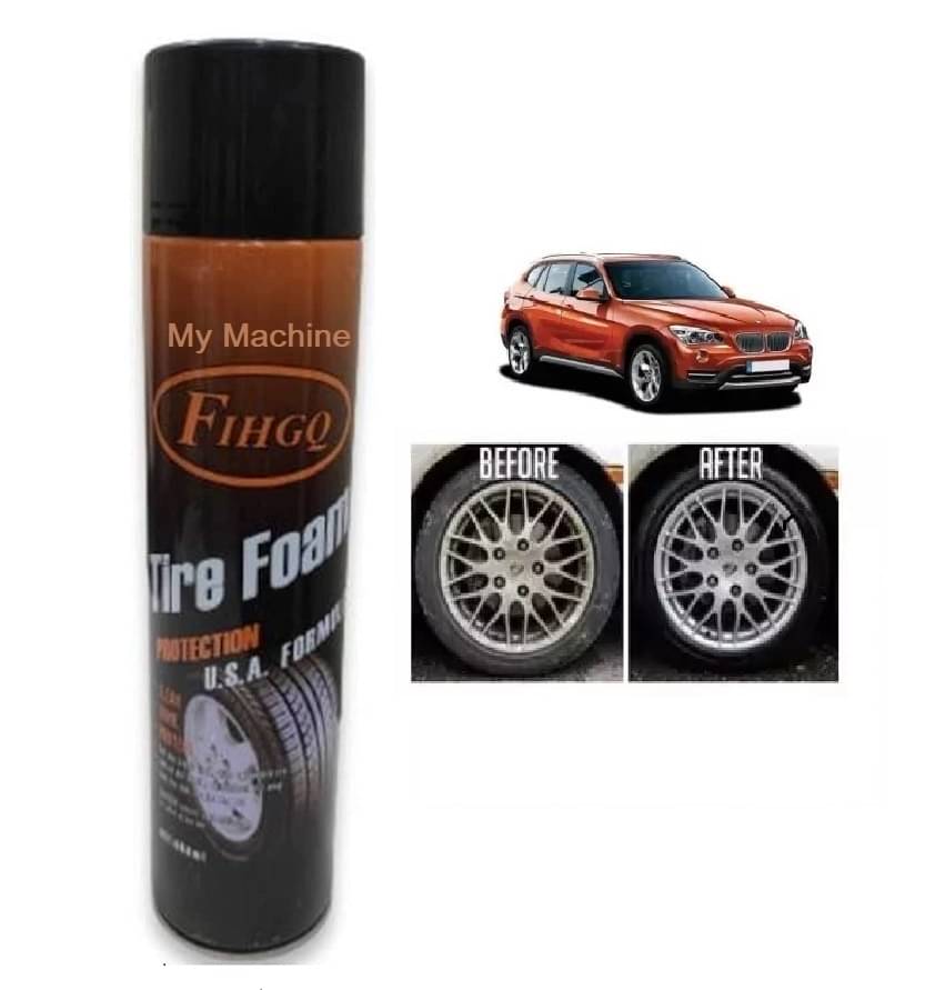 Multipurpose Tyre / Tire Foam Cleaner for Car Interior Seat Cover, Upholstery, Tire, Rim - Multi Surface Cleanser and Polisher Wheel Tire Cleaner (650 ml) Multipurpose Tyre / Tire Foam Cleaner for Car Interior Seat Cover, Upholstery, Tire, Rim - Multi Surface Cleanser and Polisher Wheel Tire Cleaner (650 ml)