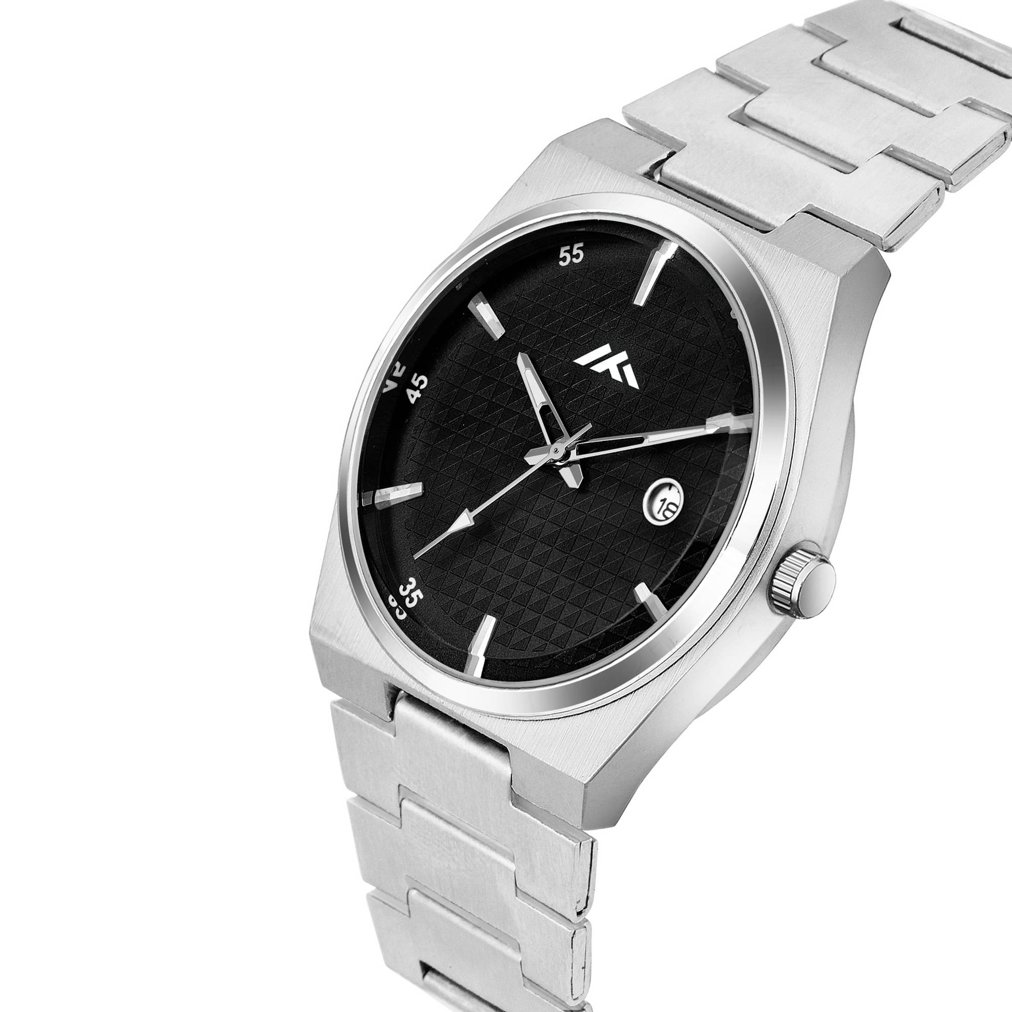     			Newman Silver Metal Analog Men's Watch
