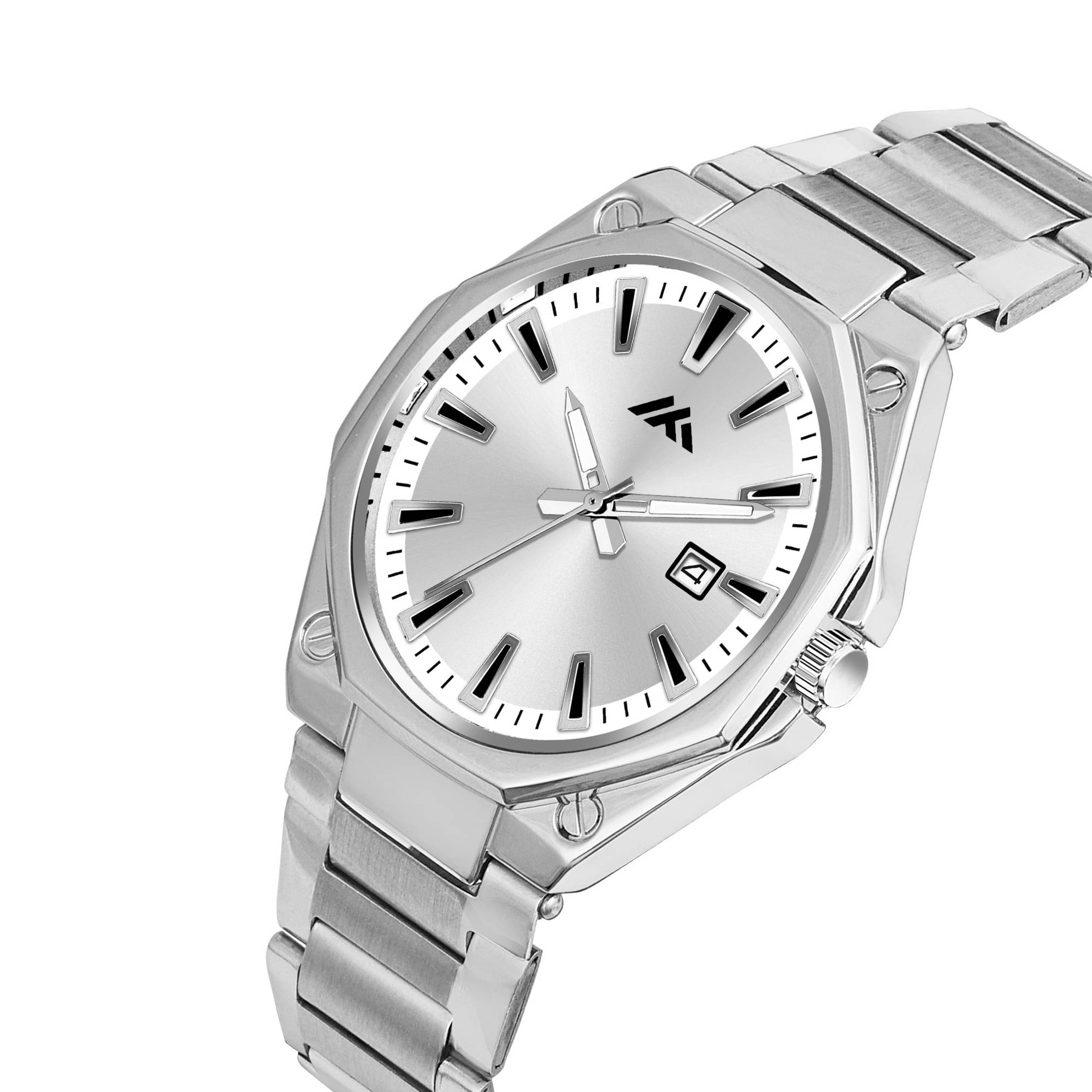     			Newman Silver Metal Analog Men's Watch