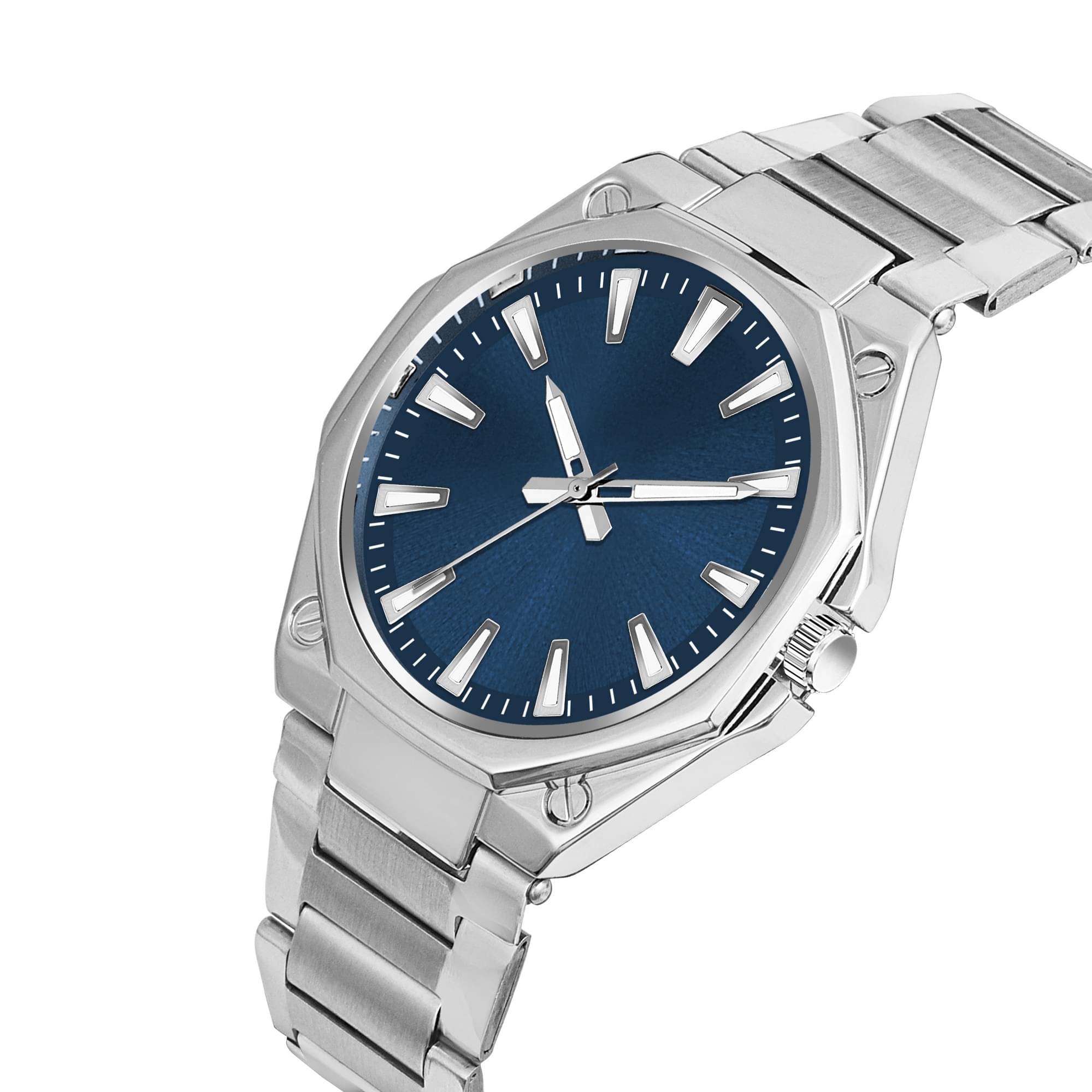     			Newman Silver Metal Analog Men's Watch