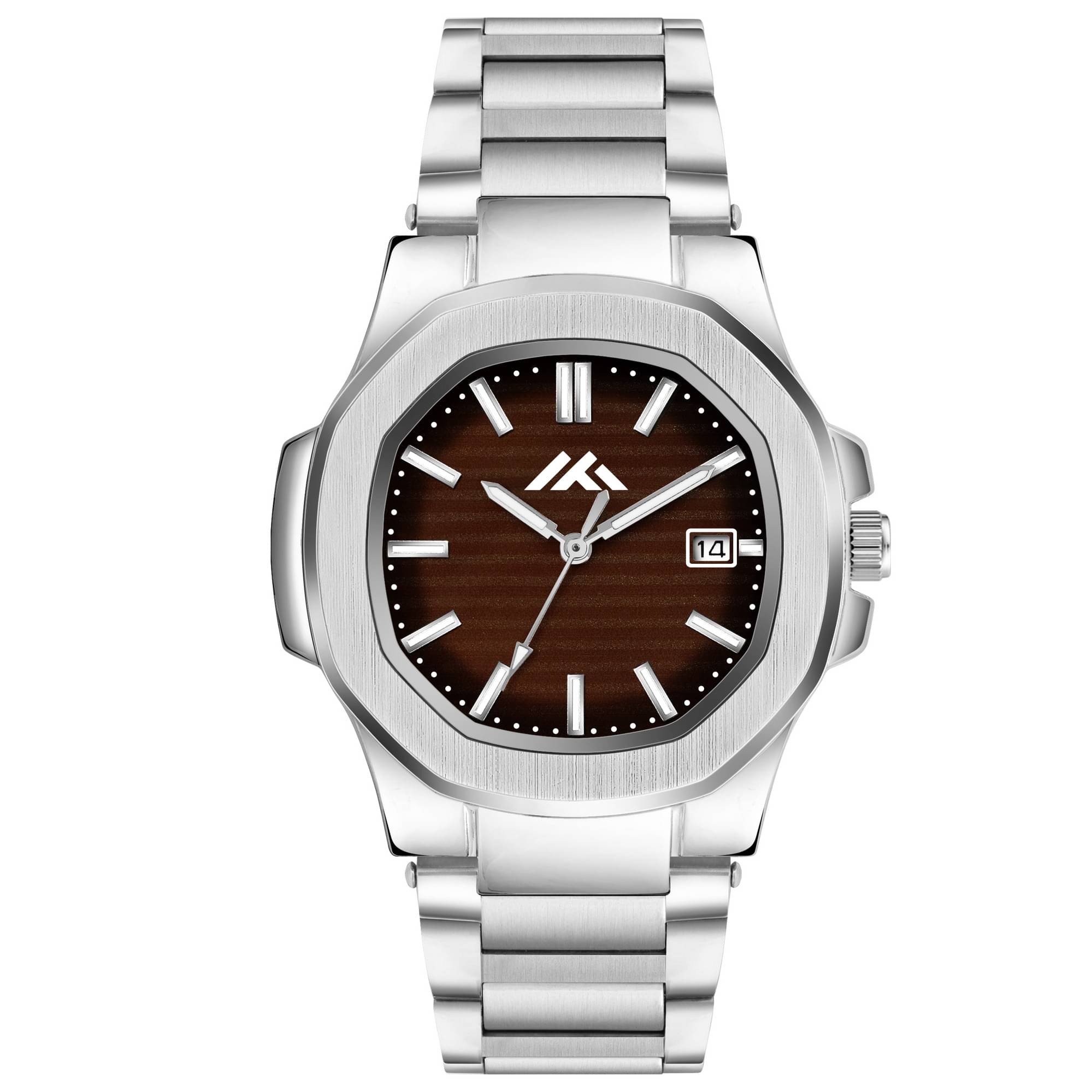     			Newman Silver Metal Analog Men's Watch