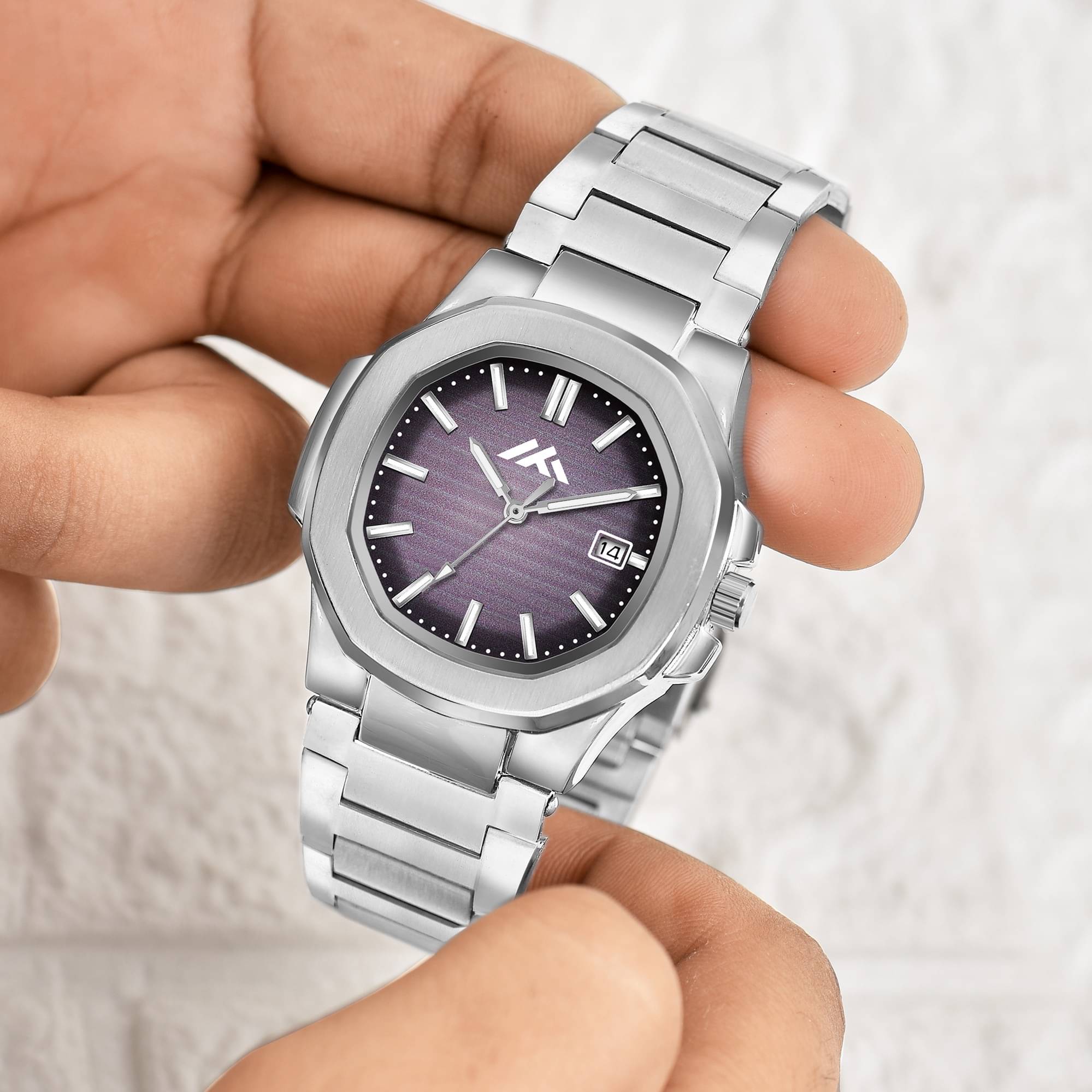     			Newman Silver Metal Analog Men's Watch