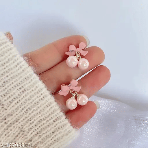     			Opus Gems Pink Drop Earrings ( Pack of 1 )