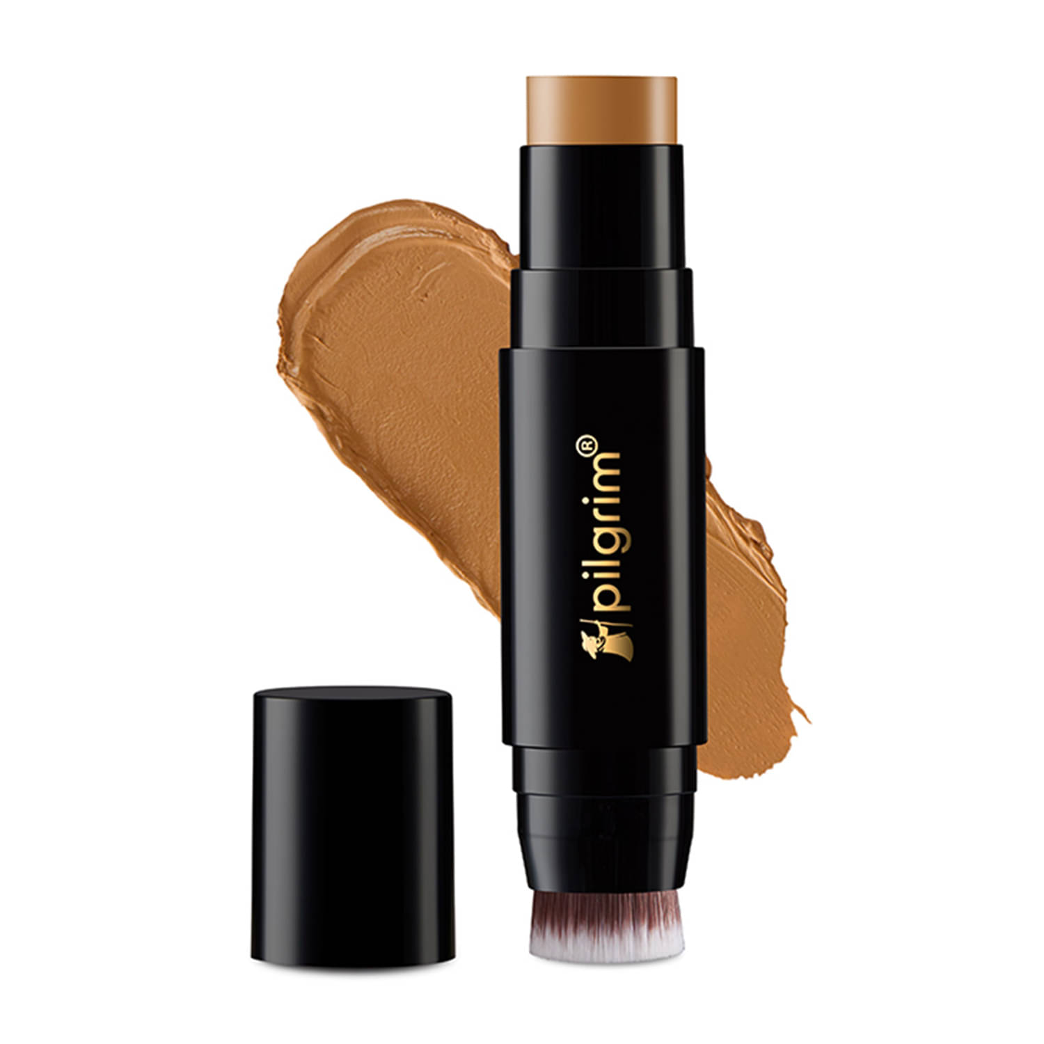     			PILGRIM Matte Stick For All Skin Types Skin Dark Foundation Pack of 1