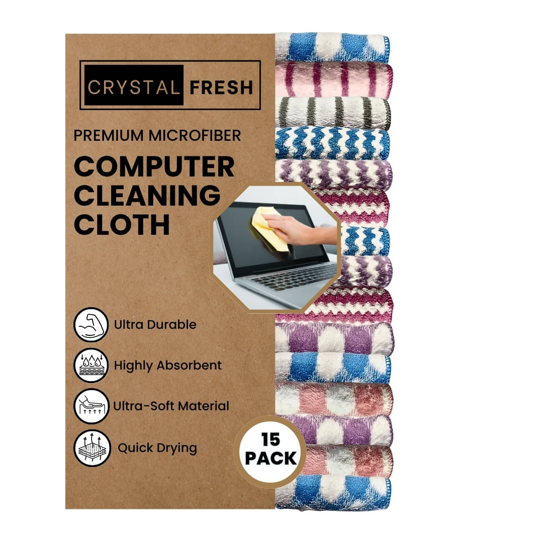     			Soft Touch Microfiber Cleaning Cloth for Computers