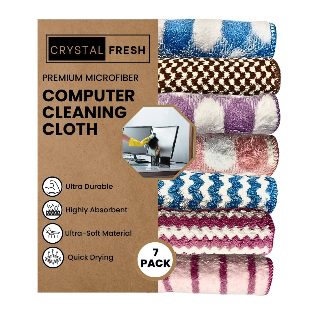     			Soft Touch Microfiber Cleaning Cloth for Computers