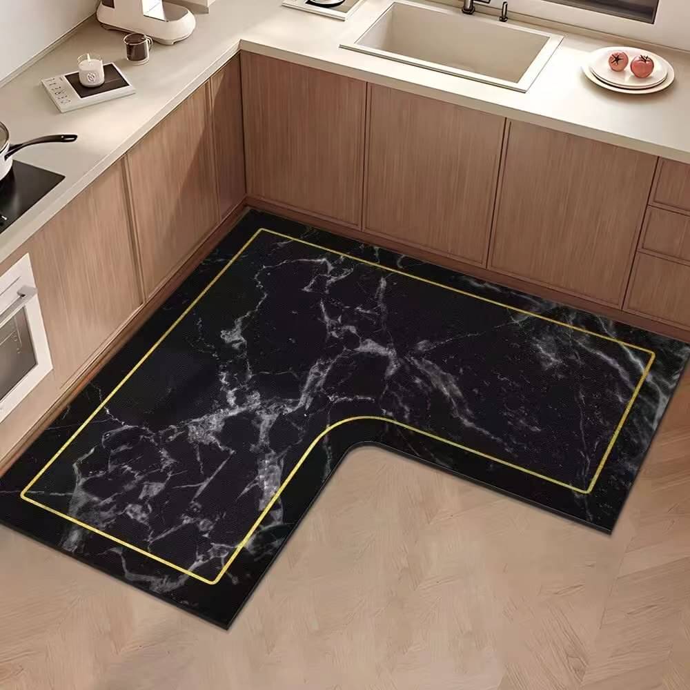     			Sosha Home Decor Black Rubber Others Floor Mat ( Pack of 1 )