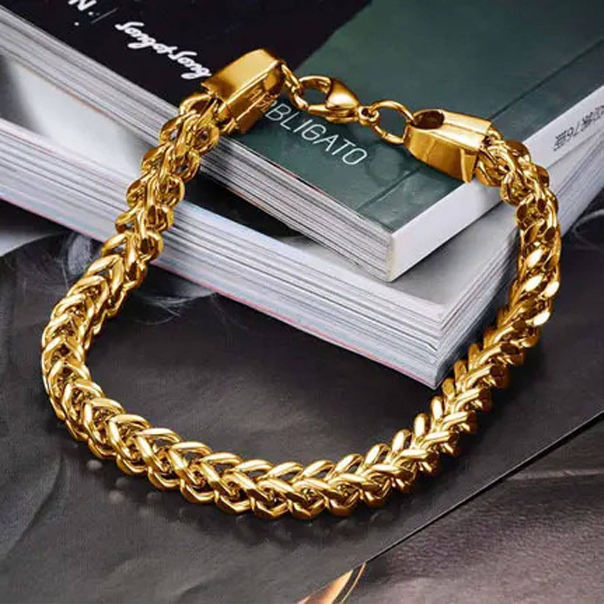 Thrillz Gold Bracelet ( Pack of 1 )     			Thrillz Gold Bracelet ( Pack of 1 )