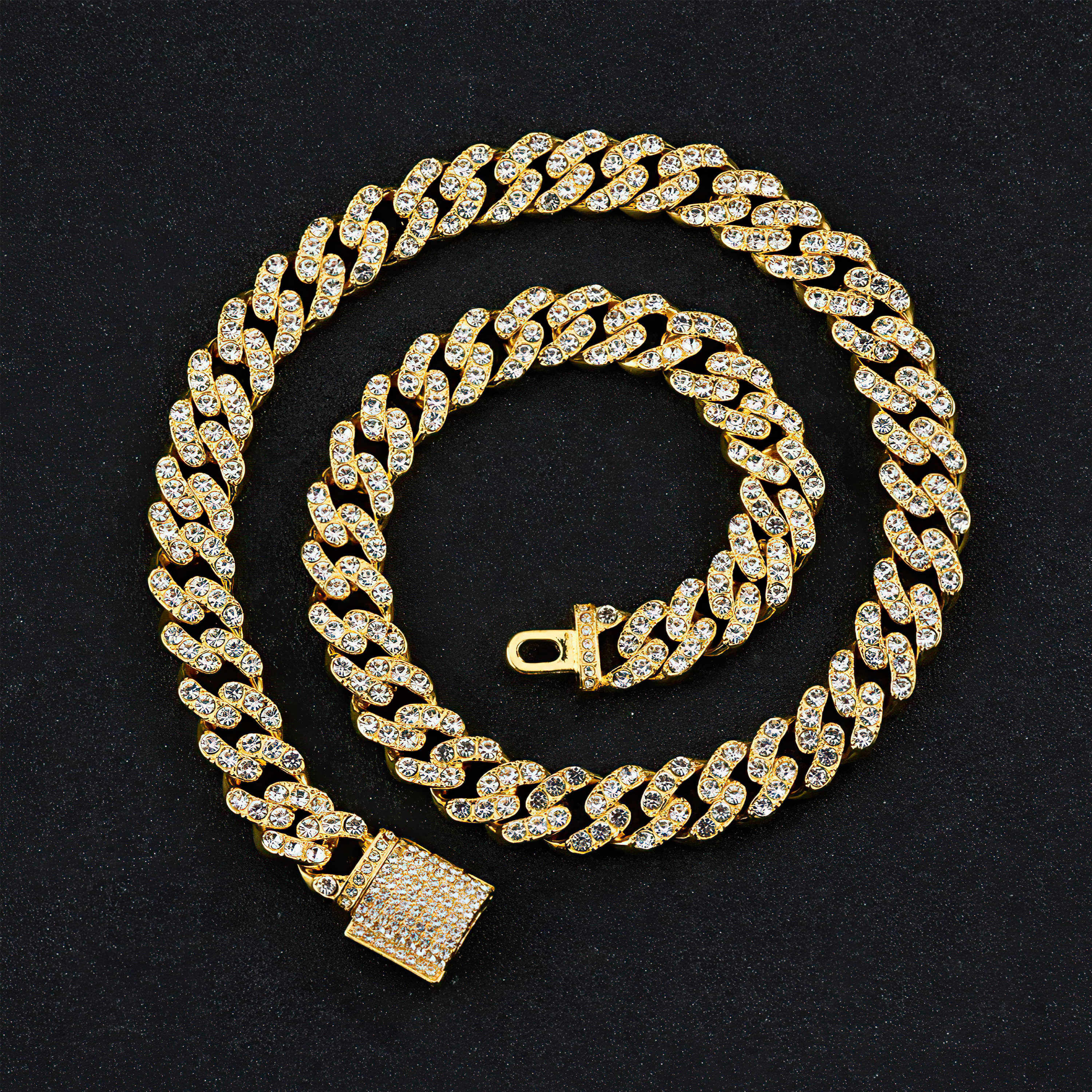     			Thrillz Gold Plated Alloy Chain ( Pack of 1 )