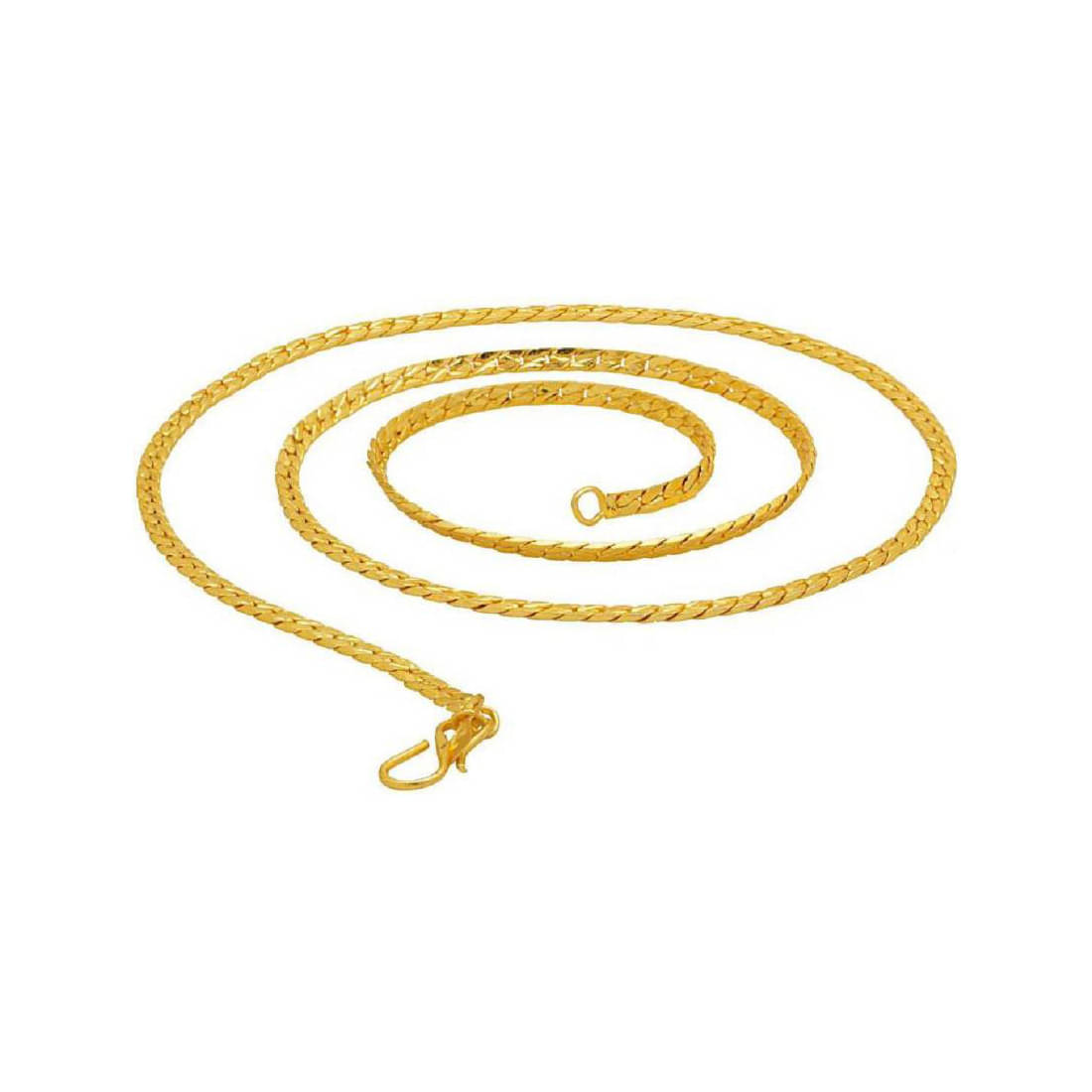     			Thrillz Gold Plated Brass Chain ( Pack of 1 )
