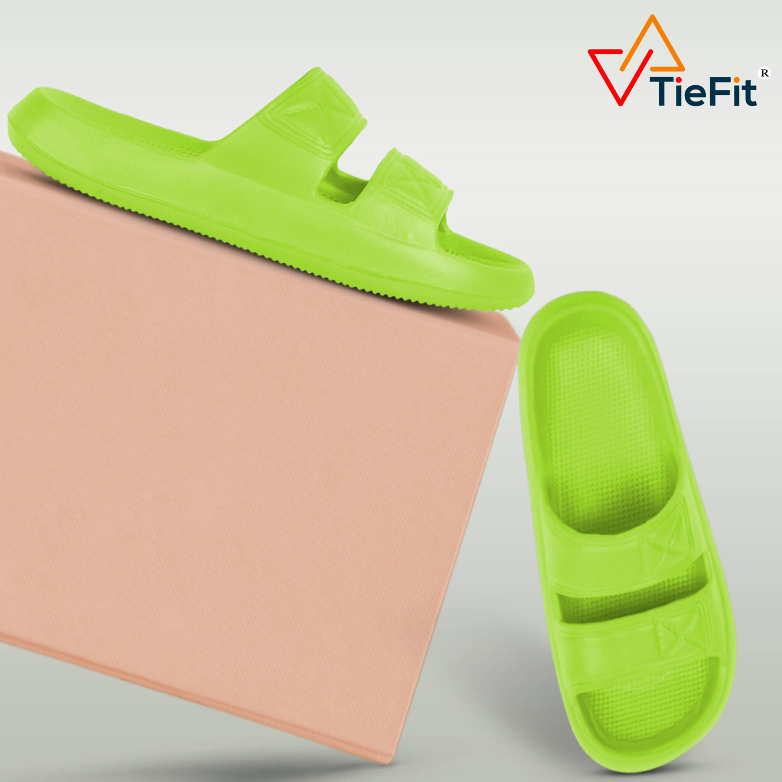     			TieFit Green Men's Daily Slipper