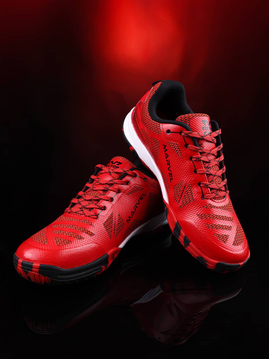 Vector X MARVEL 2.0 Court Non-Marking Shoes Red Unisex - Sports Shoes | Buy online on ZillyBuy